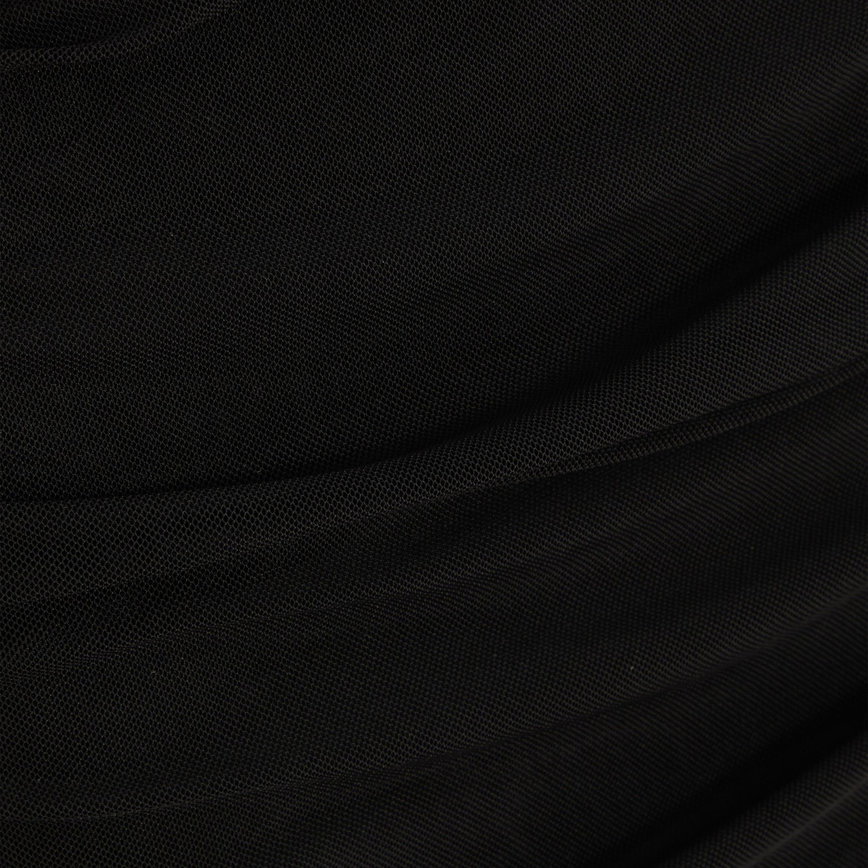 Quiz Black Mesh One Shoulder Drop Waist Midaxi Evening Dress-women-clothing-dresses-image-4