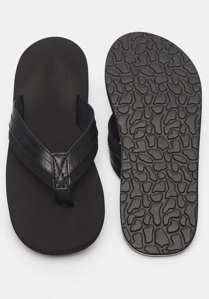 Solid Thong Slippers-Boy%27s Flip Flops & Beach Slippers-image-5