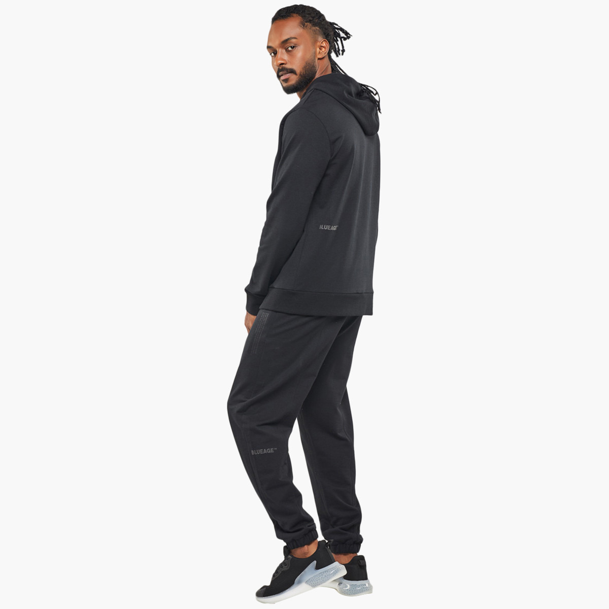 BlueAge Men Solid Kangaroo Pocket Hooded Sweatshirt-men-winterwear-hoodiesandsweatshirts-image-3