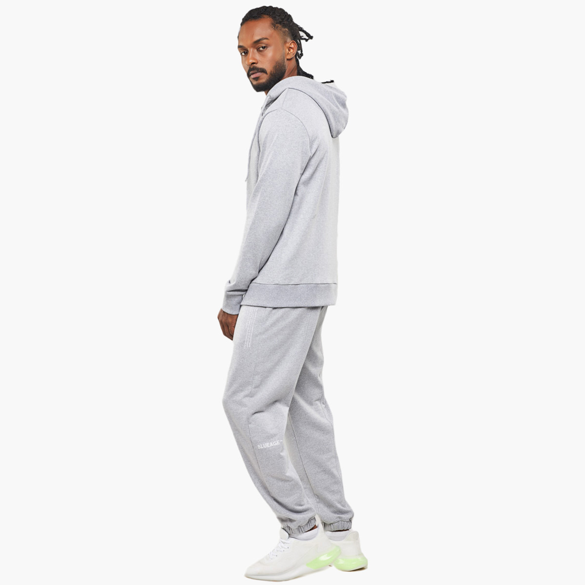 BlueAge Men Solid Front Zipper Hooded Sweatshirt-men-winterwear-hoodiesandsweatshirts-image-3