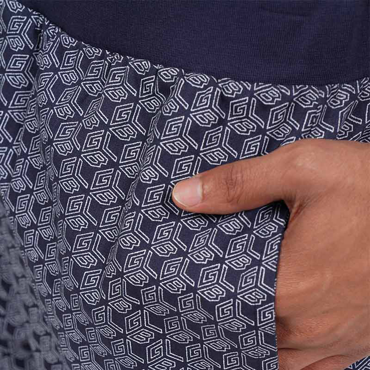 BlueAge Men Solid Round Neck Loungewear Set-men-clothing-nightwear-sets-image-4