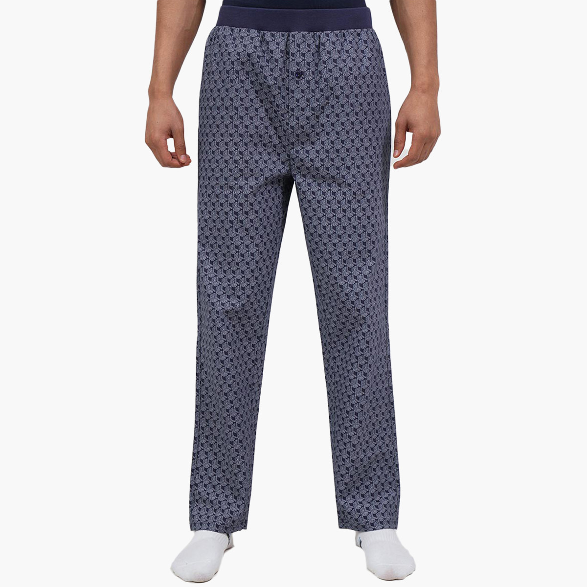 BlueAge Men Solid Round Neck Loungewear Set-men-clothing-nightwear-sets-image-6