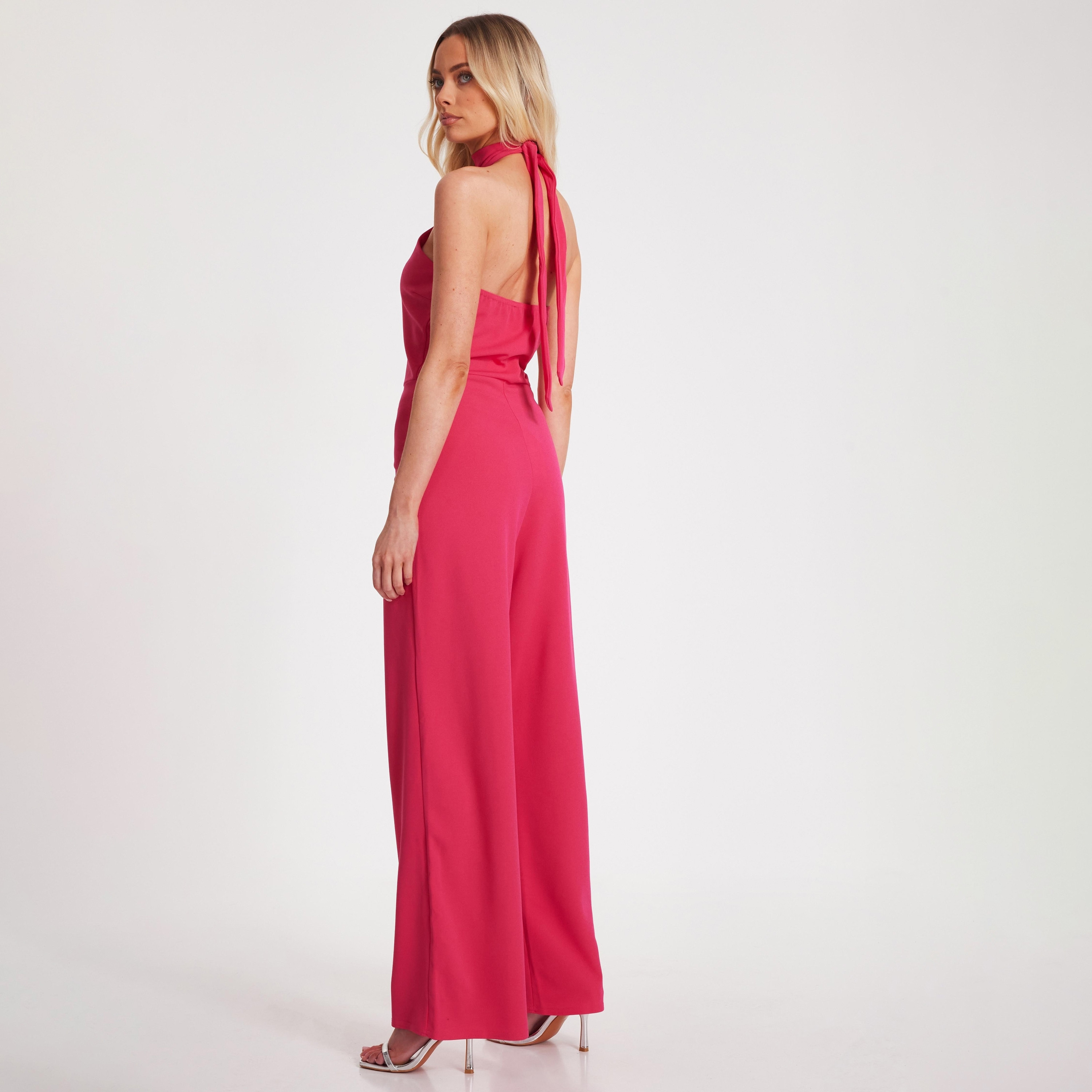 جمبسوت نسائي سكوبا كريب برقبة V بلون أرجواني من كويز-women-clothing-jumpsuits-image-3