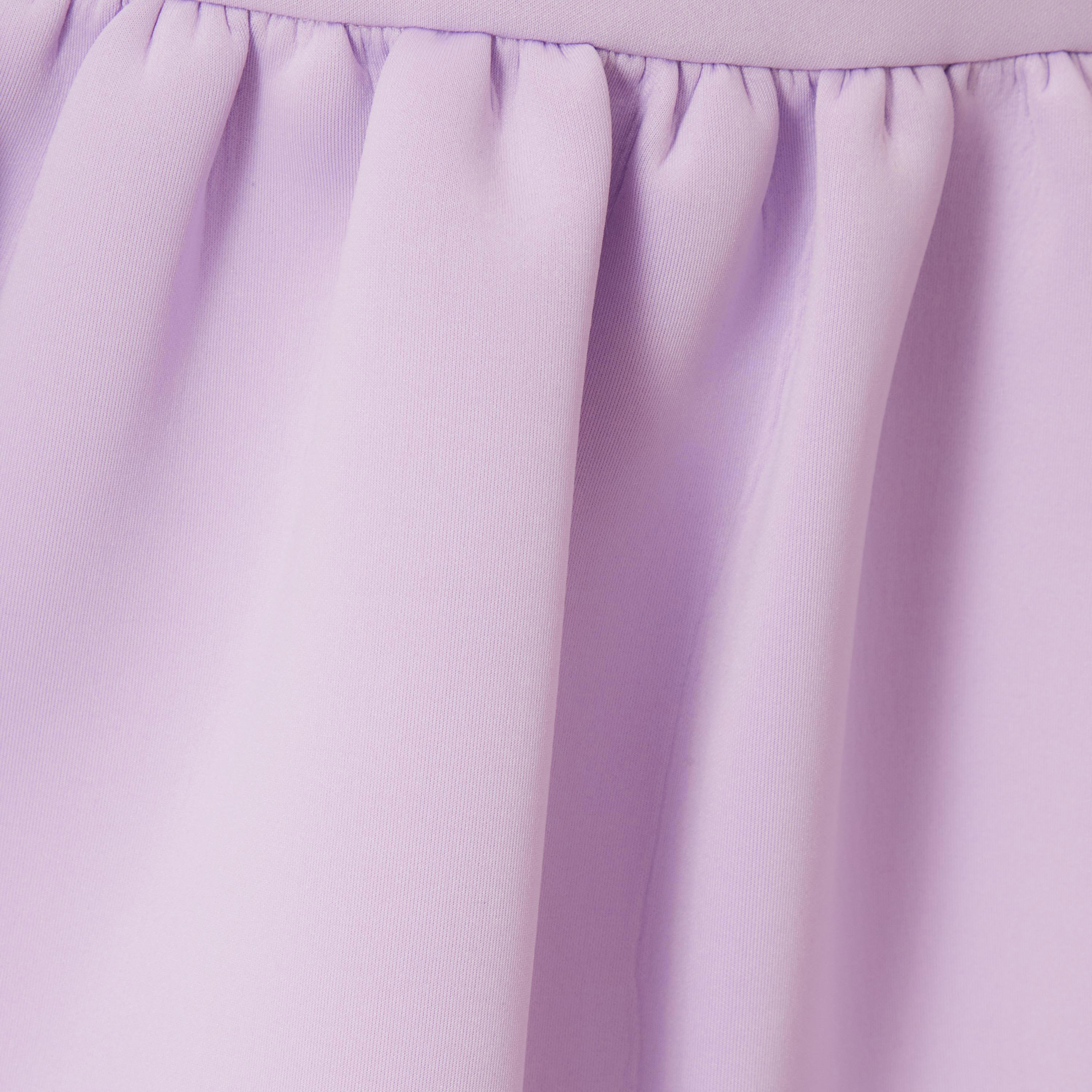 كويز-  فستان ميداكسي (بطول متوسط) أرجواني اللون مع رقبة مربعة من فوم سكوبا-women-clothing-dresses-image-4