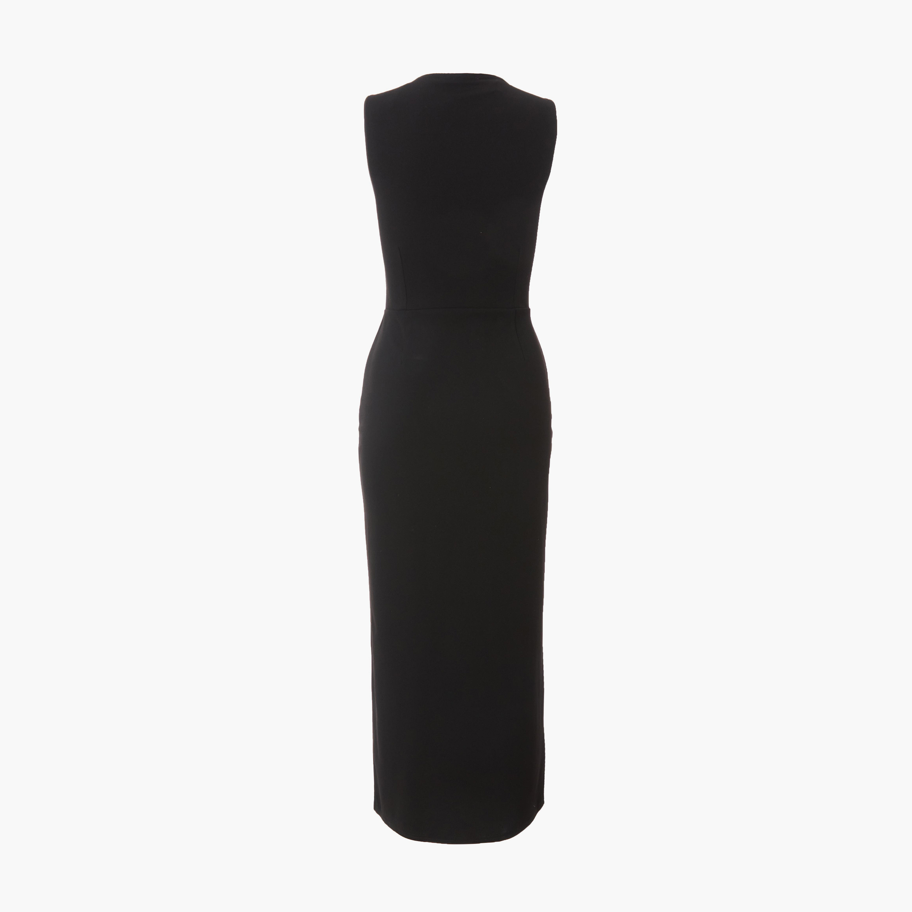 كويز-  فستان أسود بصدرية وتنورة من الكريب سكوبا اثنان في واحد-women-clothing-dresses-image-6