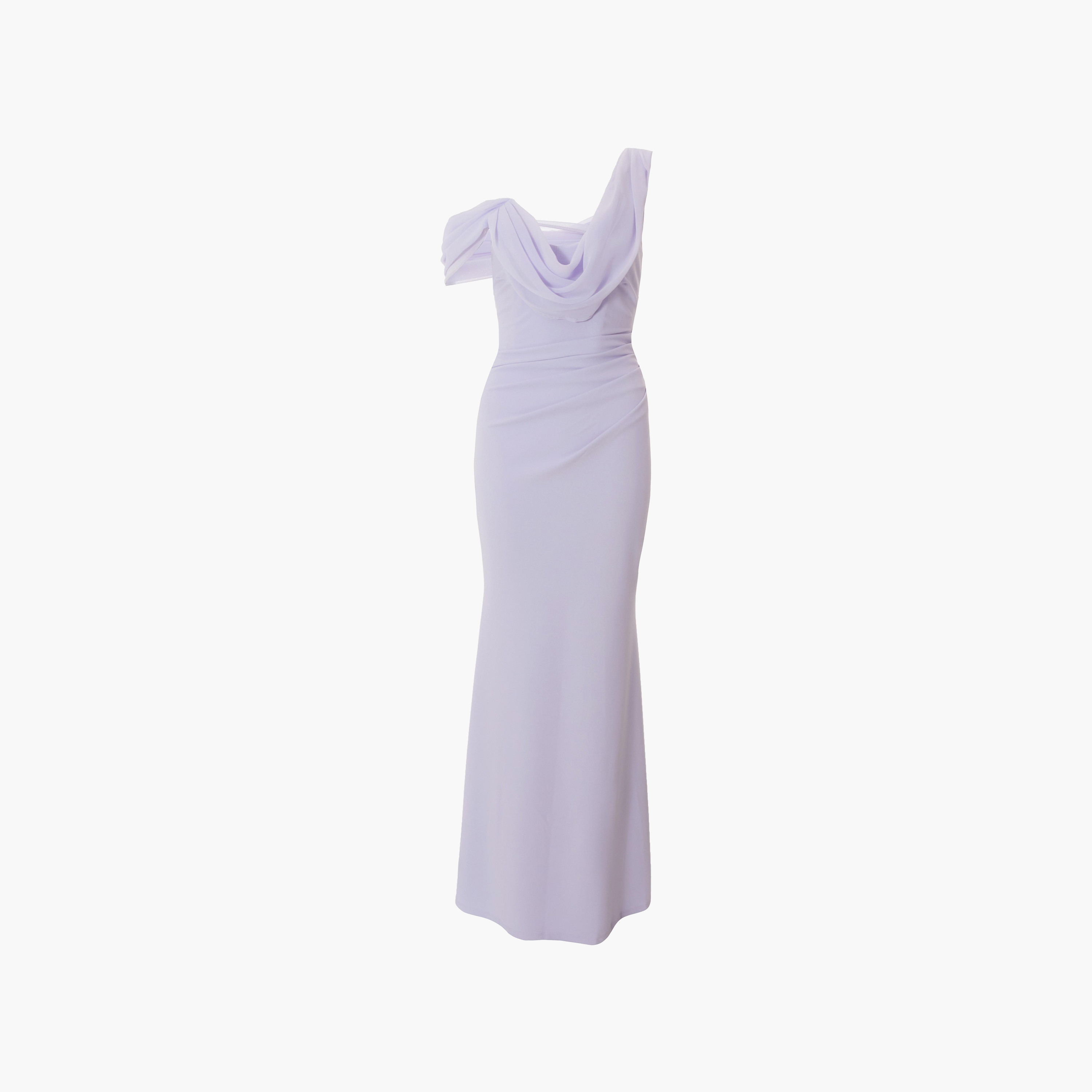 Quiz Lilac Scuba Crepe Chiffon Drape Asymmetric Maxi Dress-women-clothing-dresses-image-5
