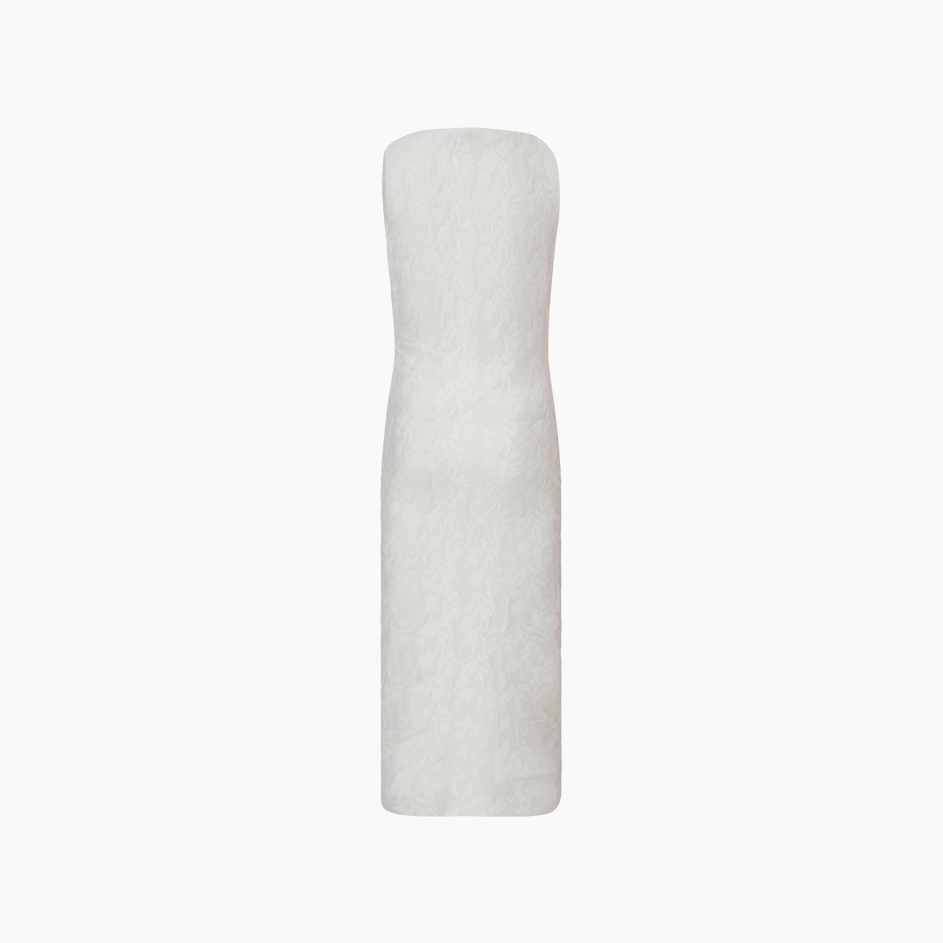 Quiz White Jacquard Bodycon Women's Maxi Dress-women-clothing-dresses-image-6