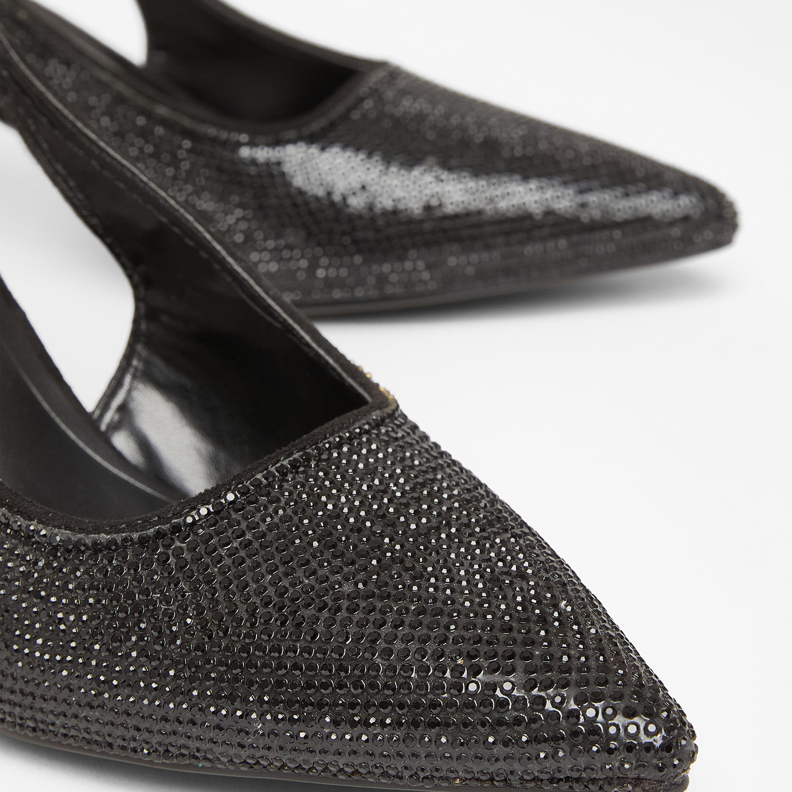 Quiz Diamante Sling Back Stiletto Heel Court Shoe | 201736000-women-shoes-heels-image-3