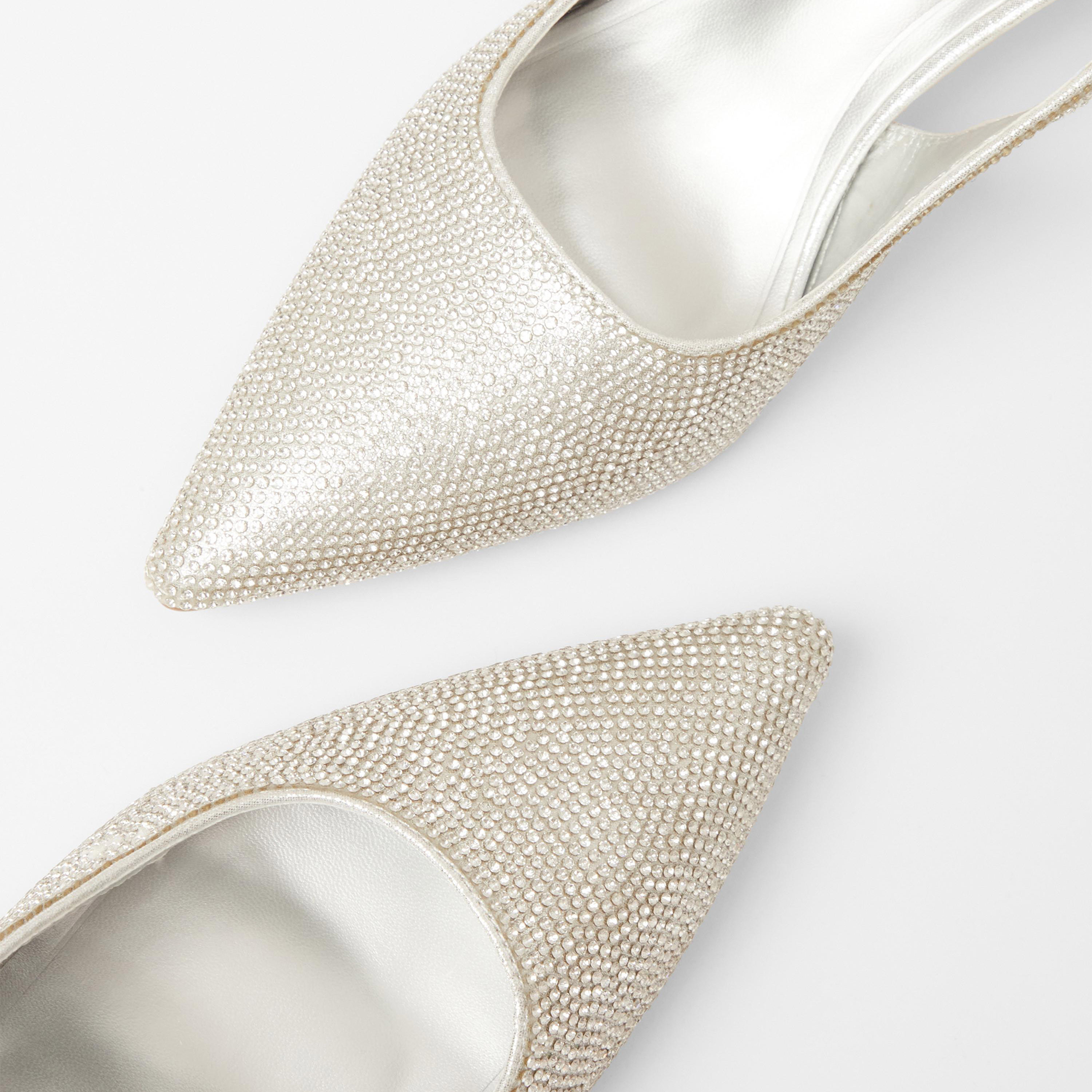 Quiz Diamante Sling Back Stiletto Heel Court Shoe | 201736625-women-shoes-heels-image-3
