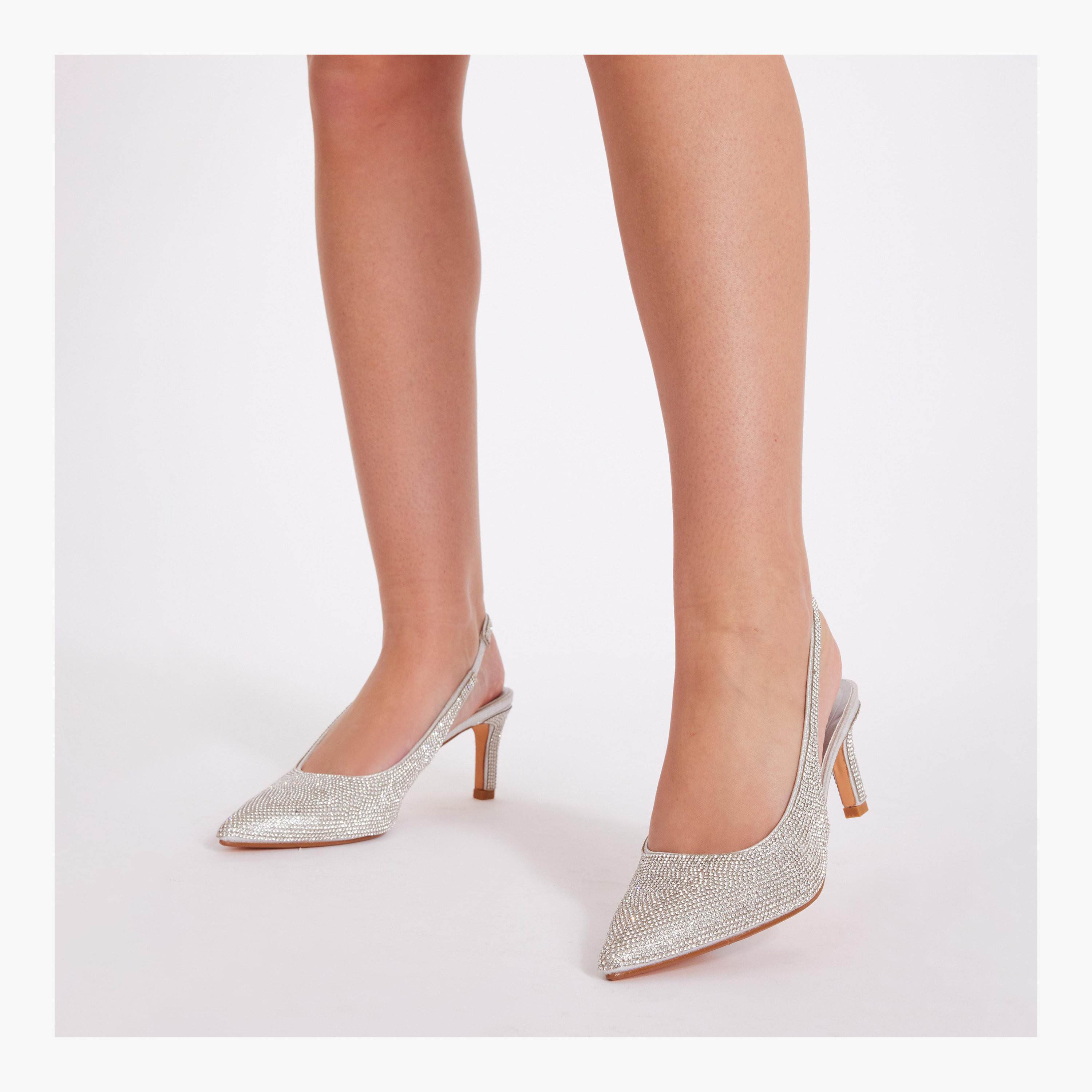 Quiz Diamante Sling Back Stiletto Heel Court Shoe | 201736625-women-shoes-heels-image-4