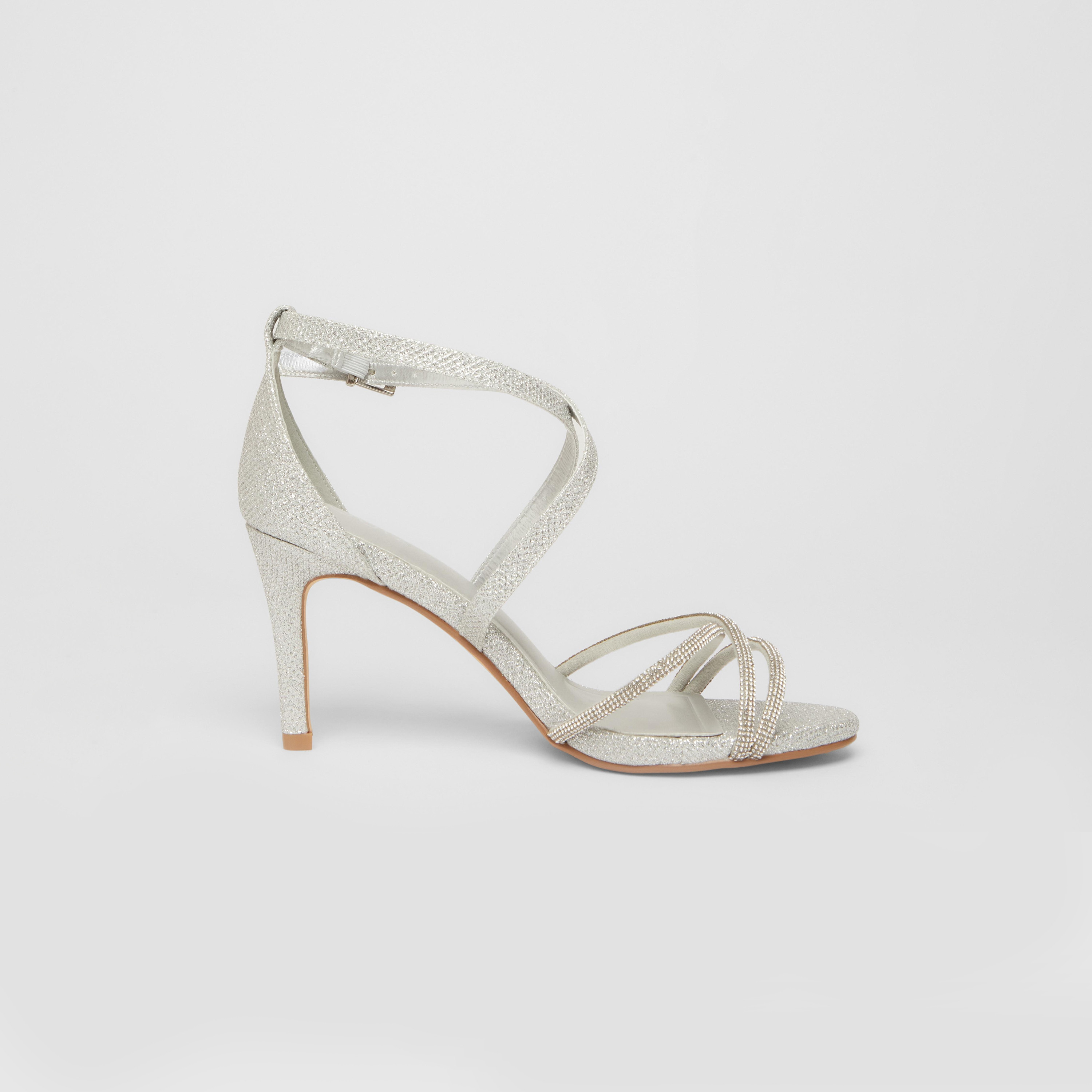 كويز صندل نسائي بكعب ستيليتو مدبب وأربطة متقاطعة مرصعة بالماس بإبزيم | 201798625-women-shoes-sandals-heeled-image-4