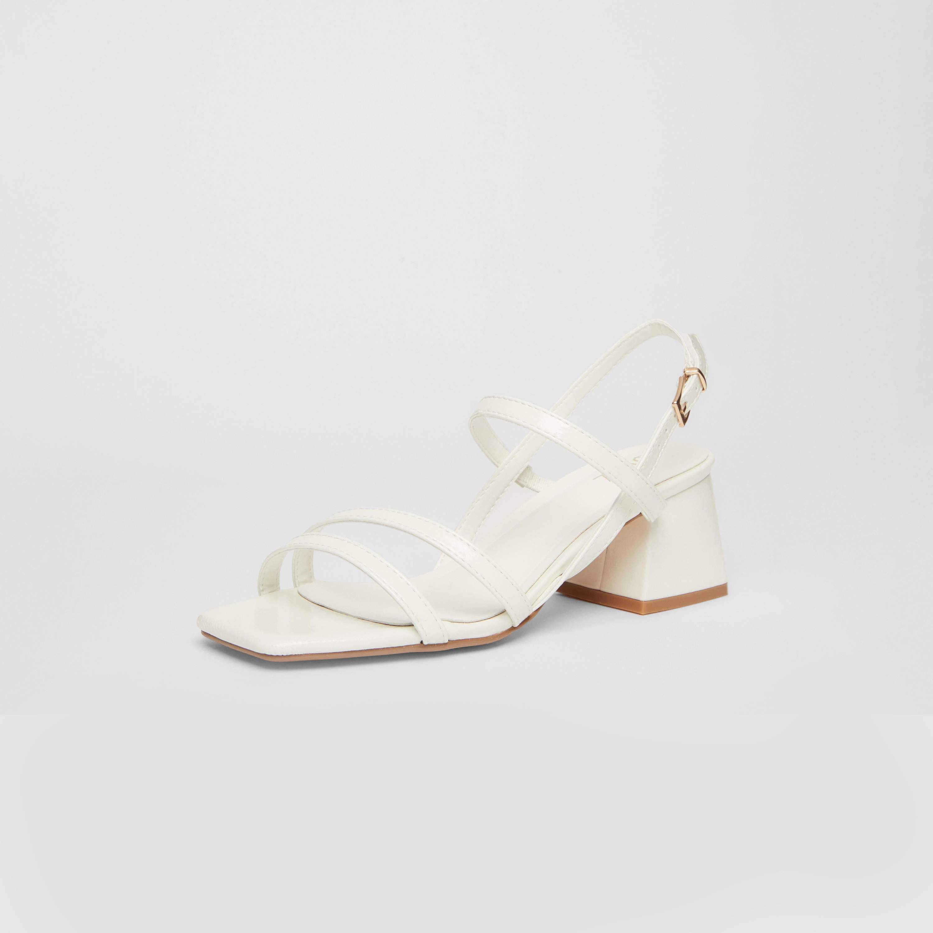 Quiz Women's Sling Back Strap Block Heel Sandals | 201805025-women-shoes-sandals-heeled-image-1