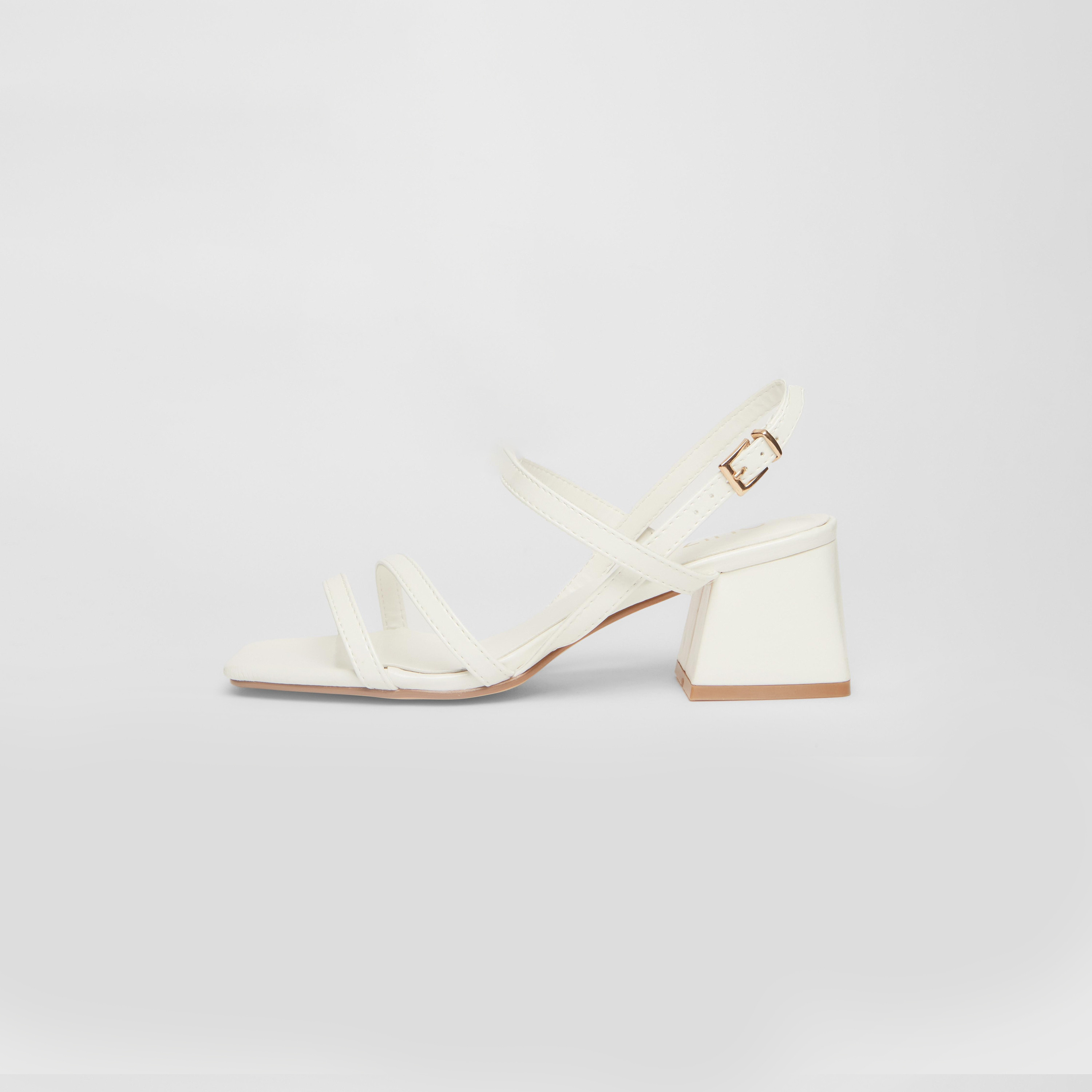 Quiz Women's Sling Back Strap Block Heel Sandals | 201805025-women-shoes-sandals-heeled-image-5
