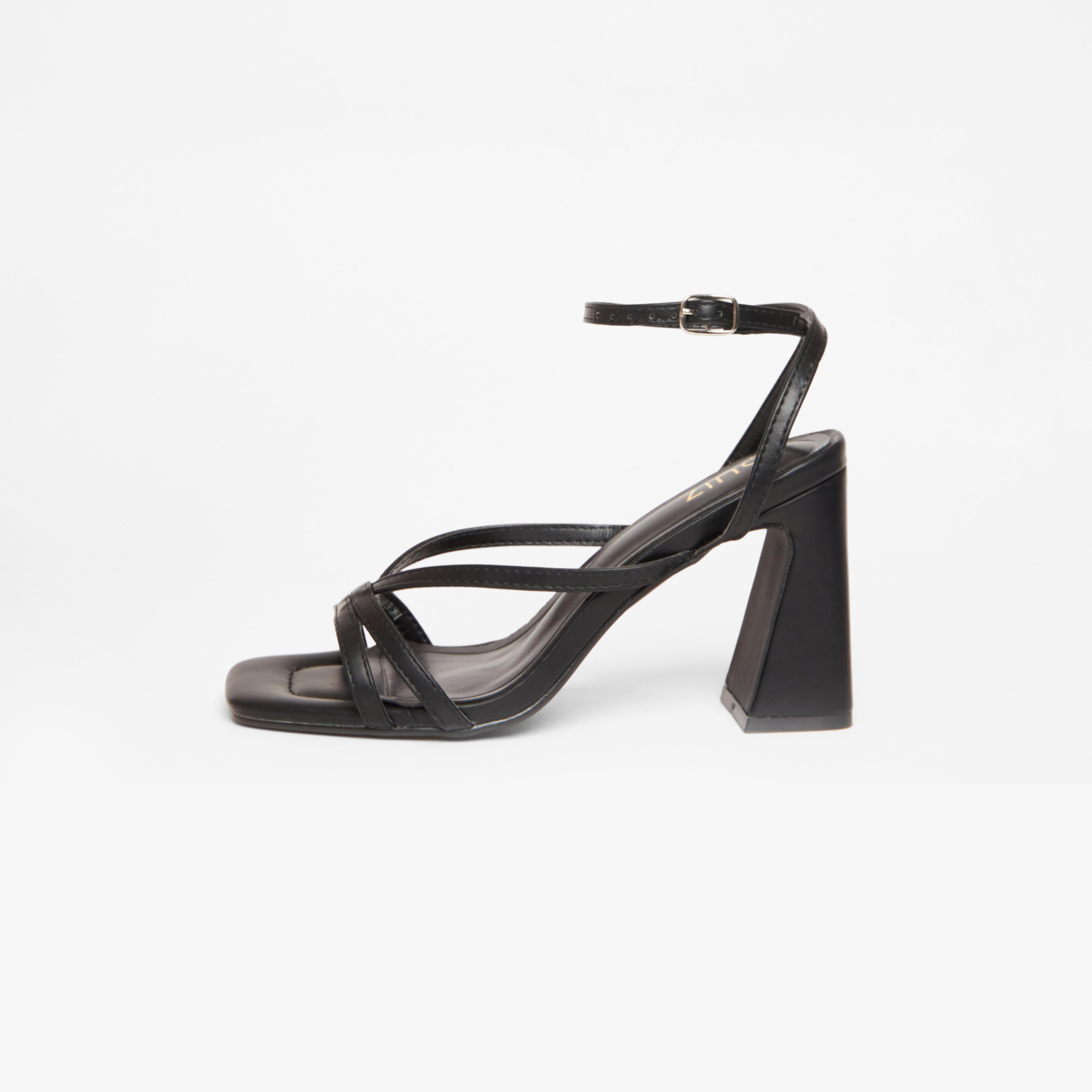 Quiz Women's Ankle Strap Block Heel Sandals | 201807000-women-shoes-sandals-heeled-image-5