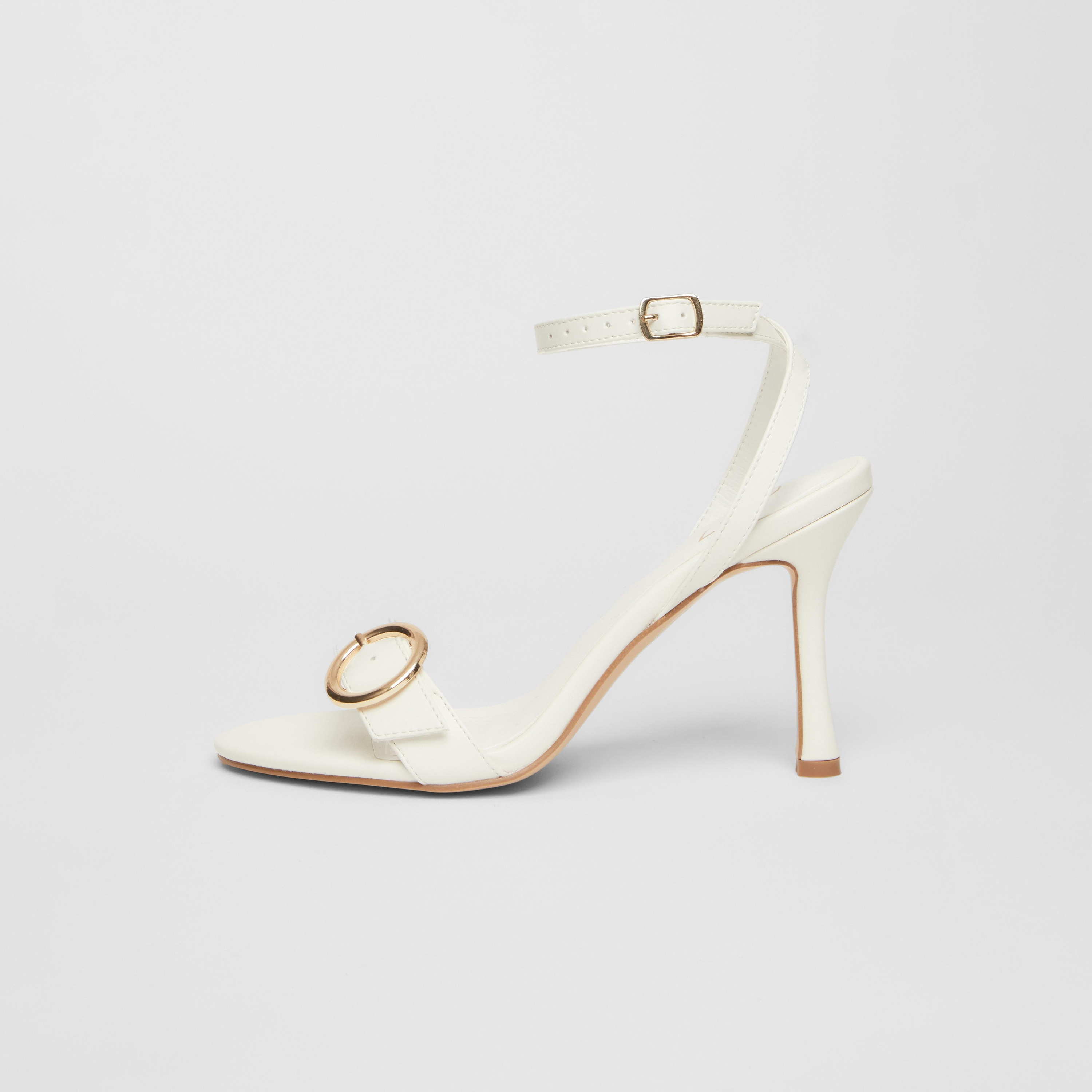 Quiz Women's Ankle Strap Flared Heel Sandals | 201808025-women-shoes-sandals-heeled-image-5