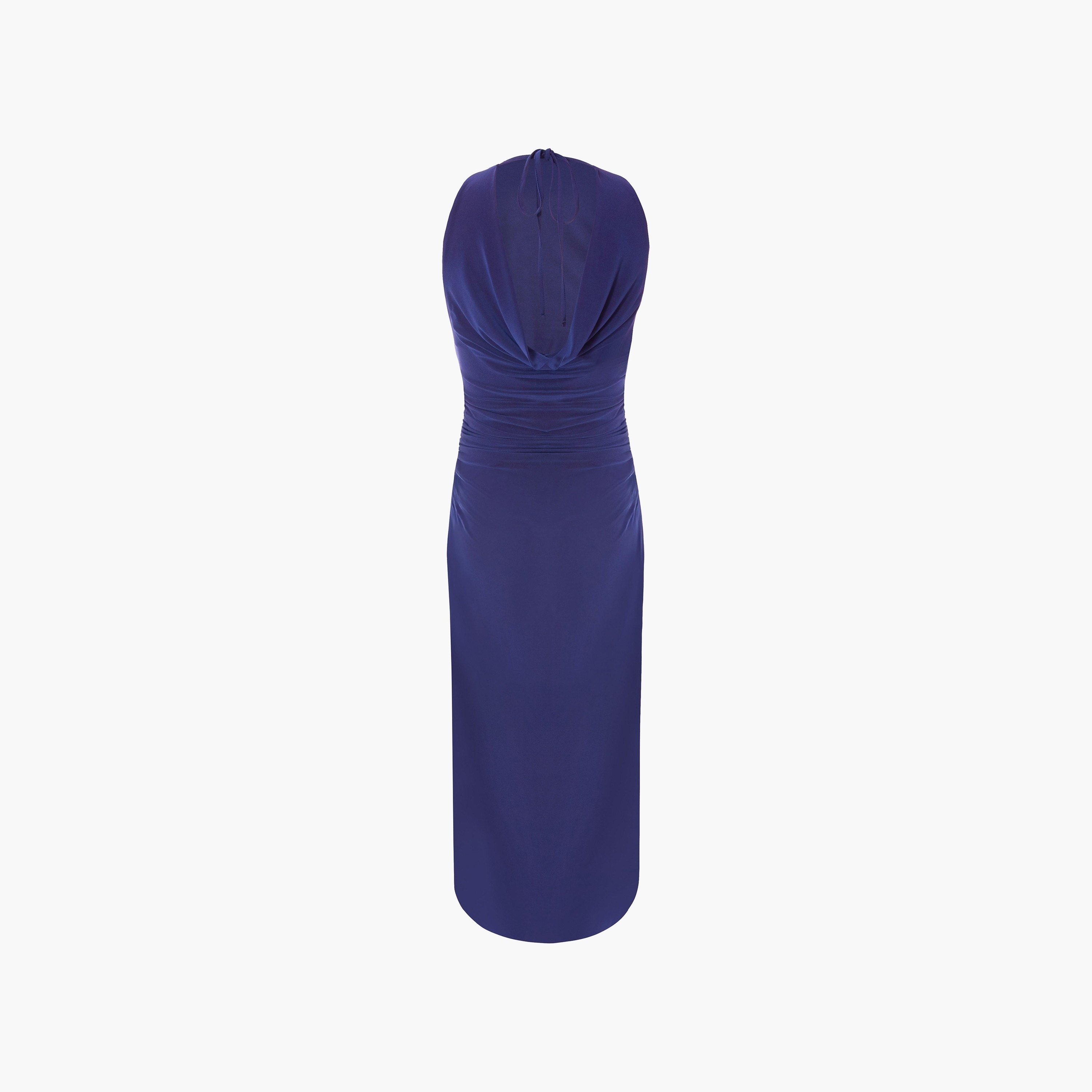 فستان ميداكسي نسائي ضيق من النيلي مع ظهر منسدل من كويز-women-clothing-dresses-image-6