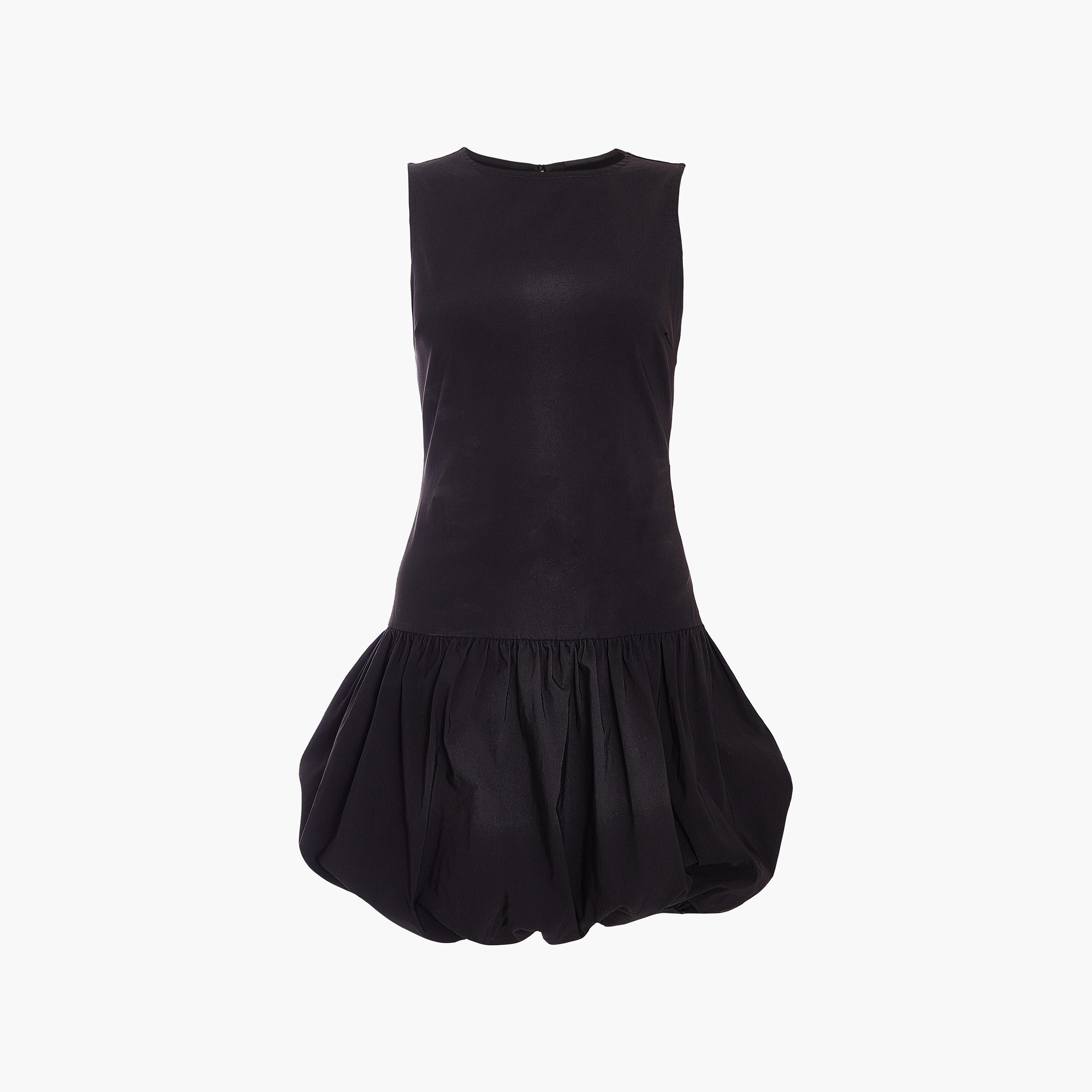Quiz Bengaline Skater Black Women Mini Dress-women-clothing-dresses-image-5