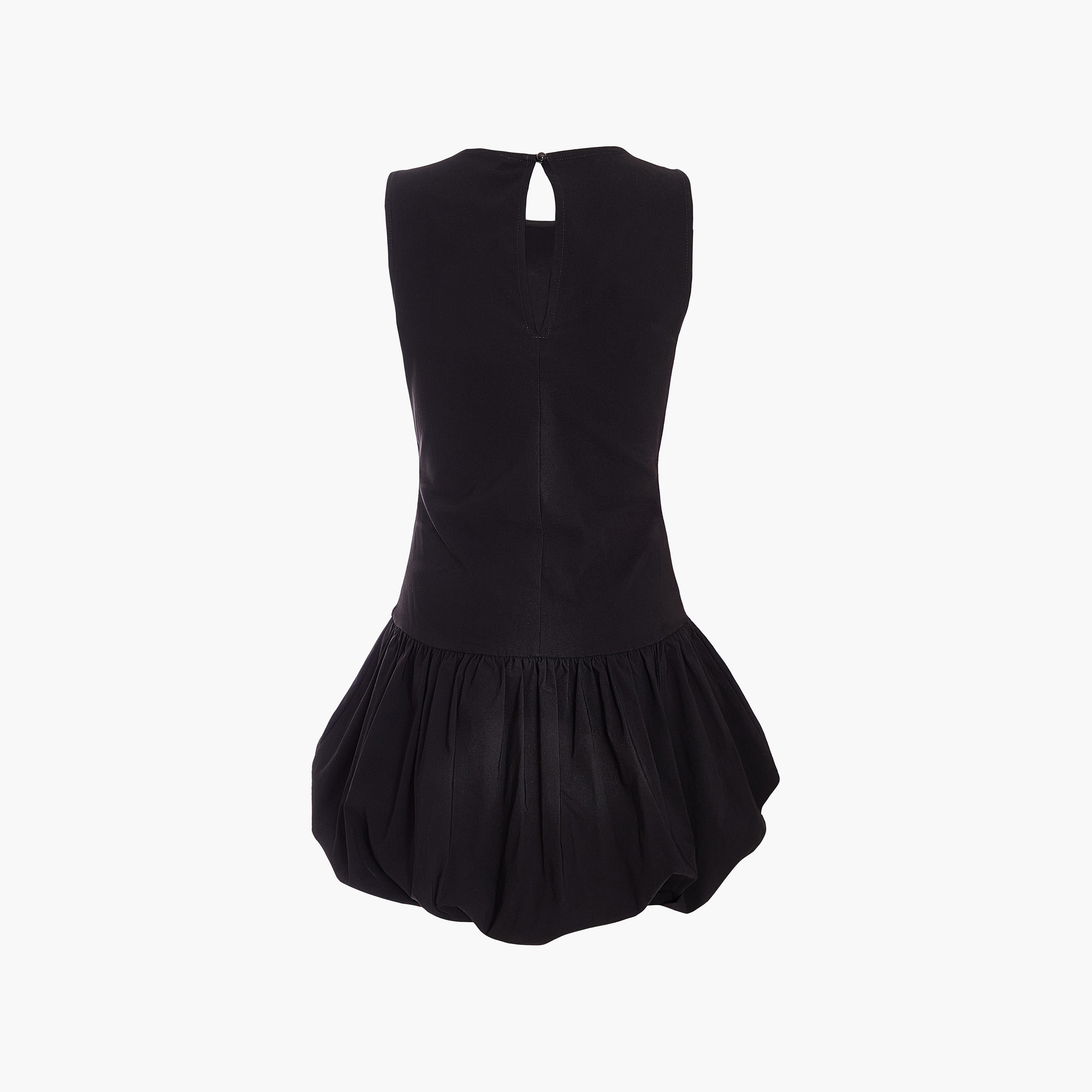 Quiz Bengaline Skater Black Women Mini Dress-women-clothing-dresses-image-6