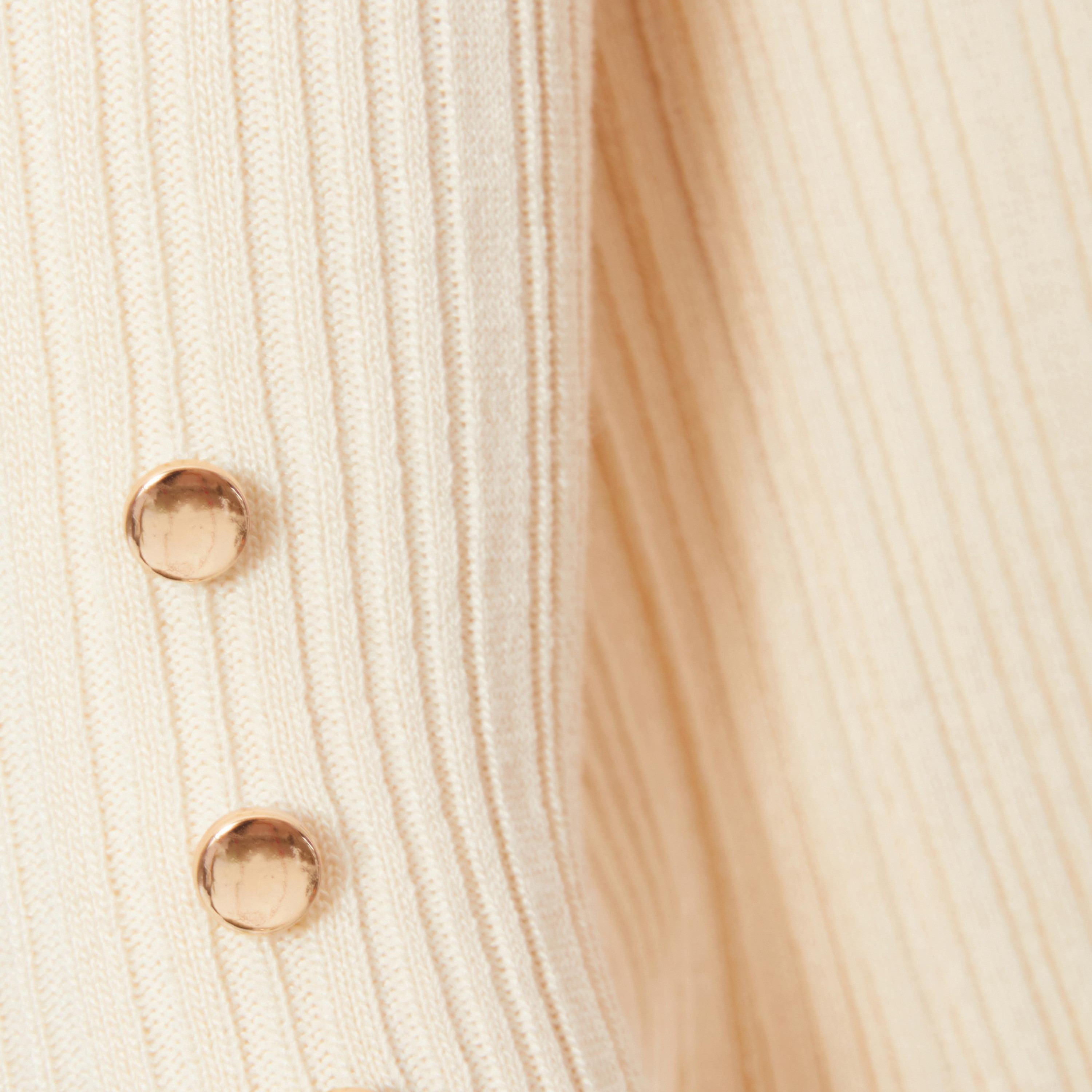 بلوزة نسائية باردو مكشوفة الكتفين محبوكة ومضلعة من كويز-women-clothing-shirtsandblouses-blouses-image-4