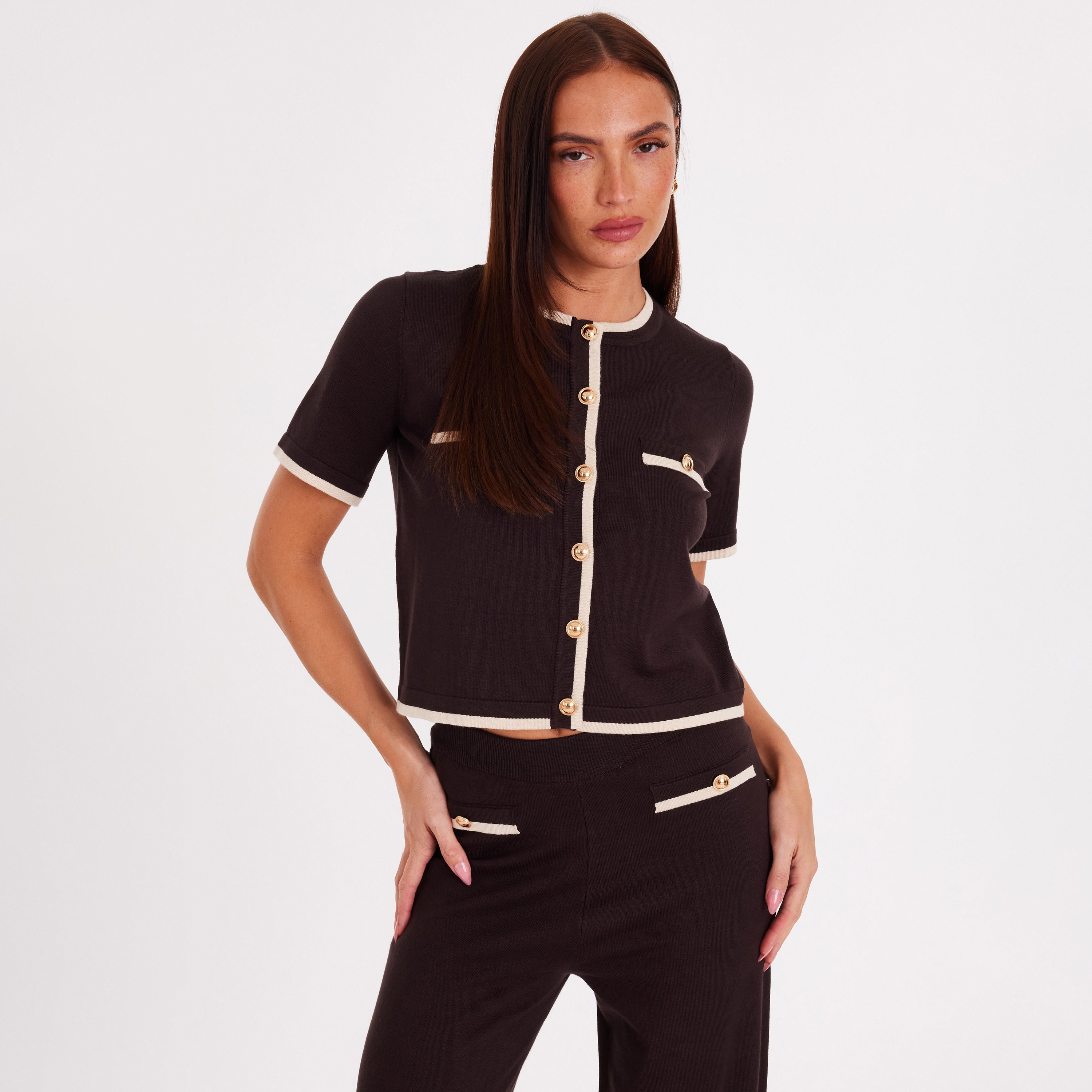 كارديجان نسائي محبوك من كويز-women-winterwear-cardigansandjumpers-cardigans-image-7