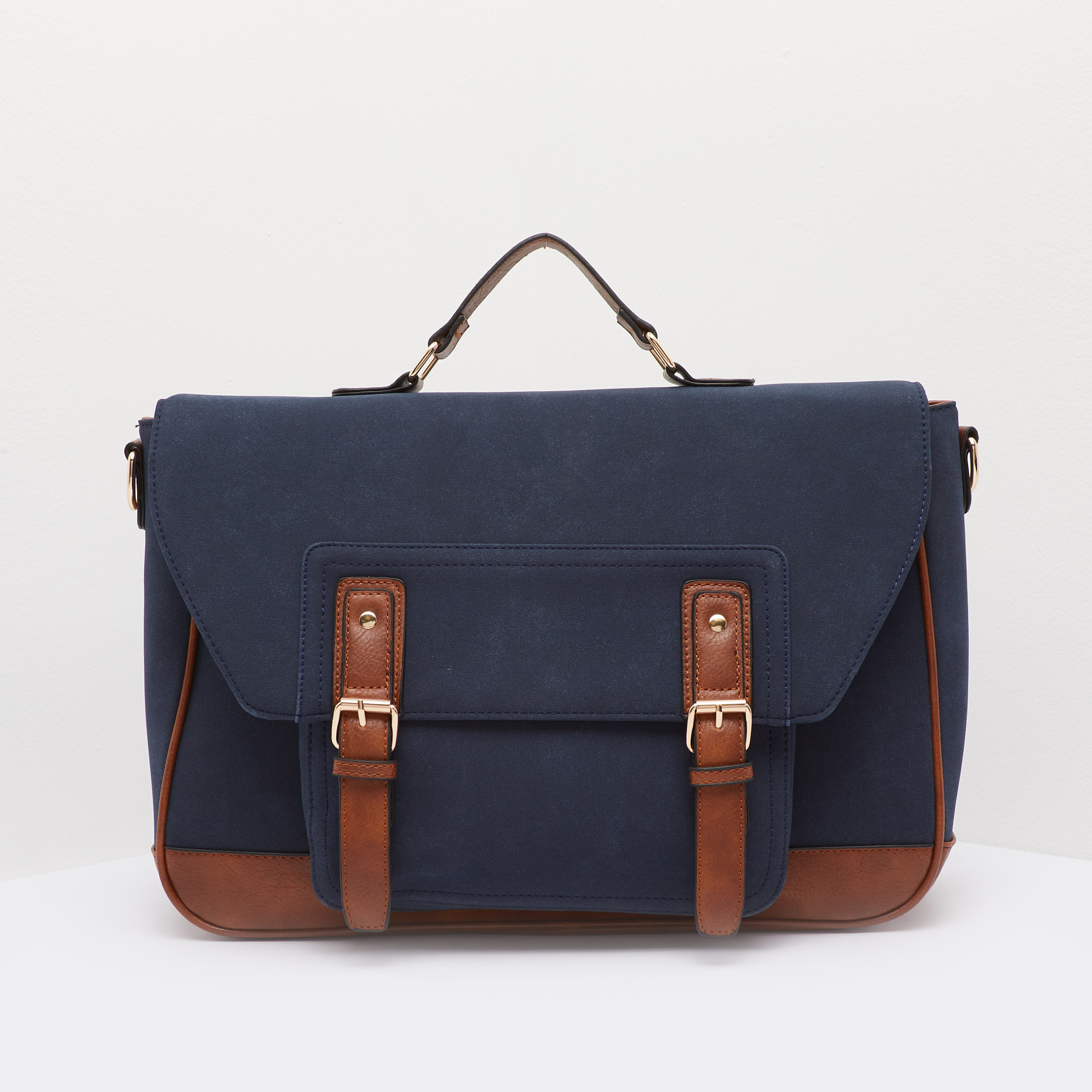 شنطة ساتشيل بحزام كتف قابل للفصل-men-bags-image-1