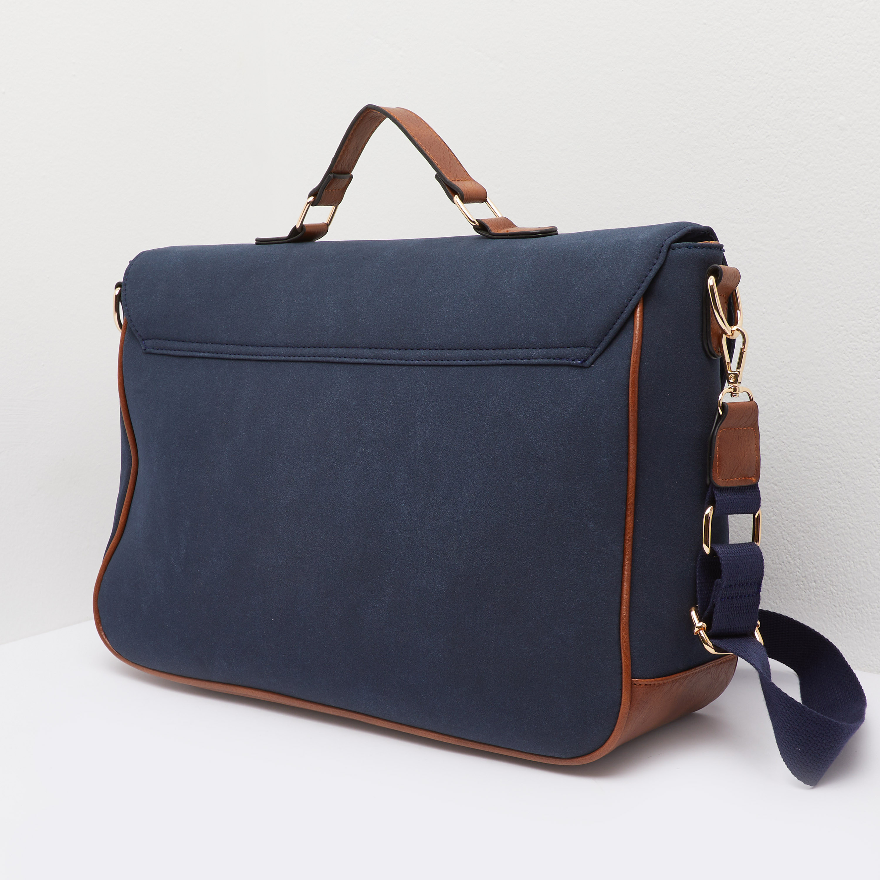 Satchel Bag with Detachable Sling Strap-men-bags-image-3