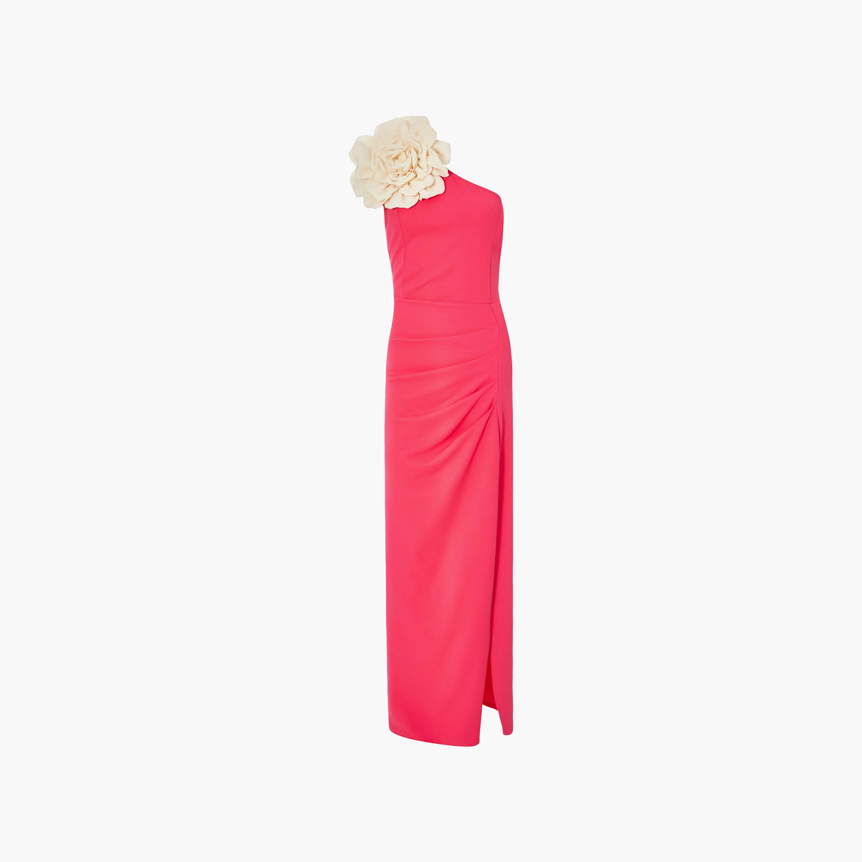 فستان ميداكسي نسائي من قماش الكريب سكوبا بفتحة كتف واحدة من كويز-women-clothing-dresses-image-11