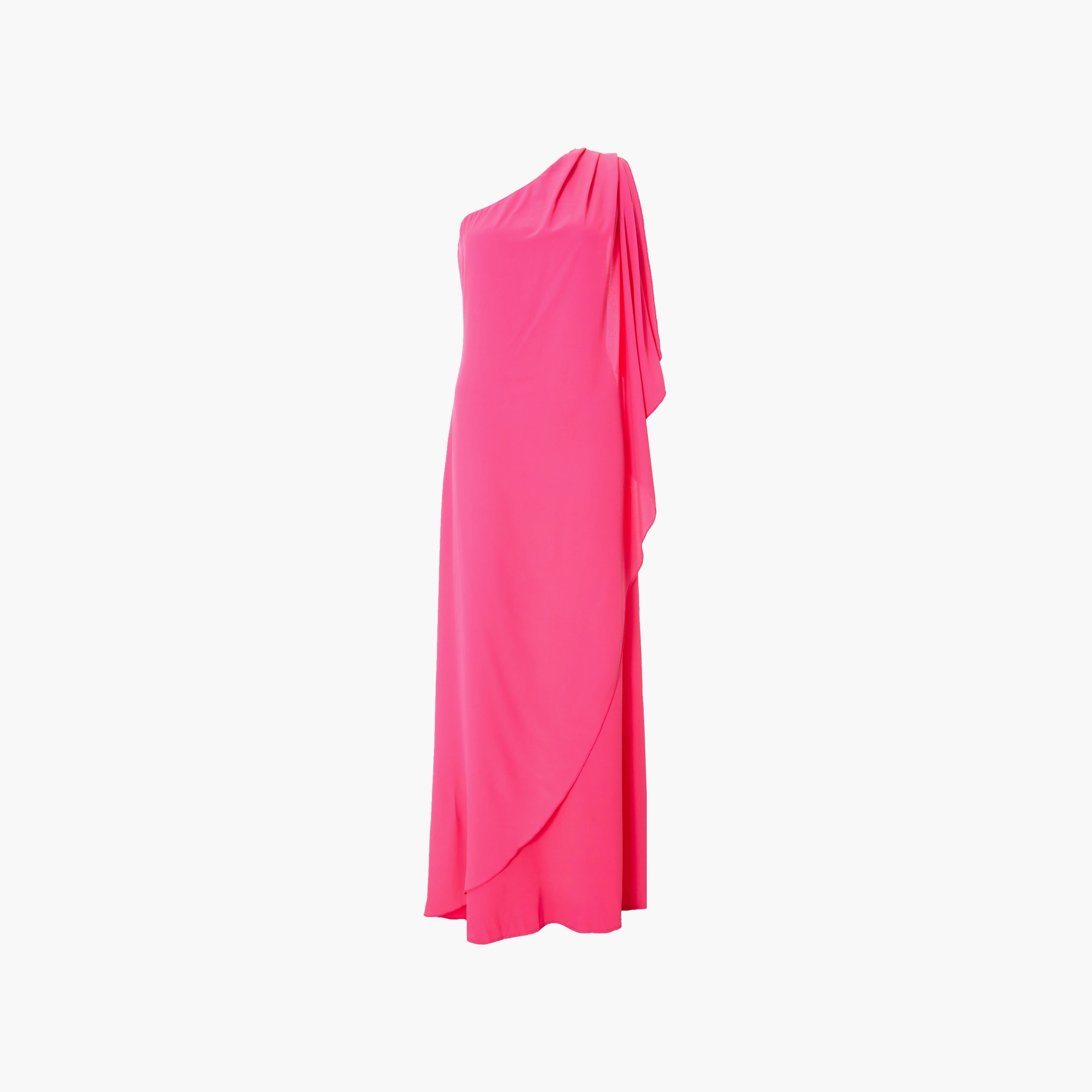 فستان ماكسي نسائي من الكريب بكتف واحد بلون أرجواني من كويز-women-clothing-dresses-image-5