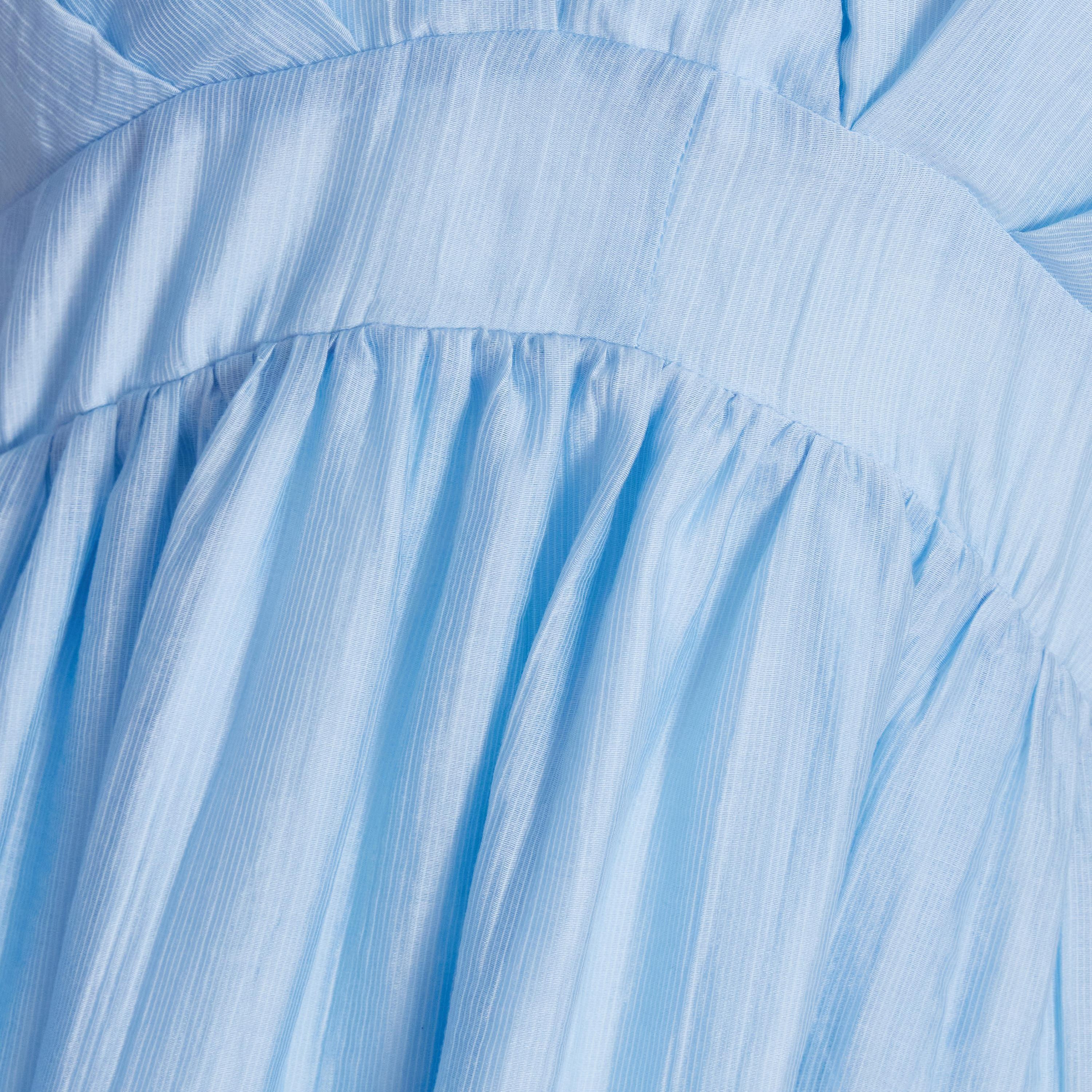 فستان متوسط الطول أزرق اللون للنساء من كويز-women-clothing-dresses-image-3