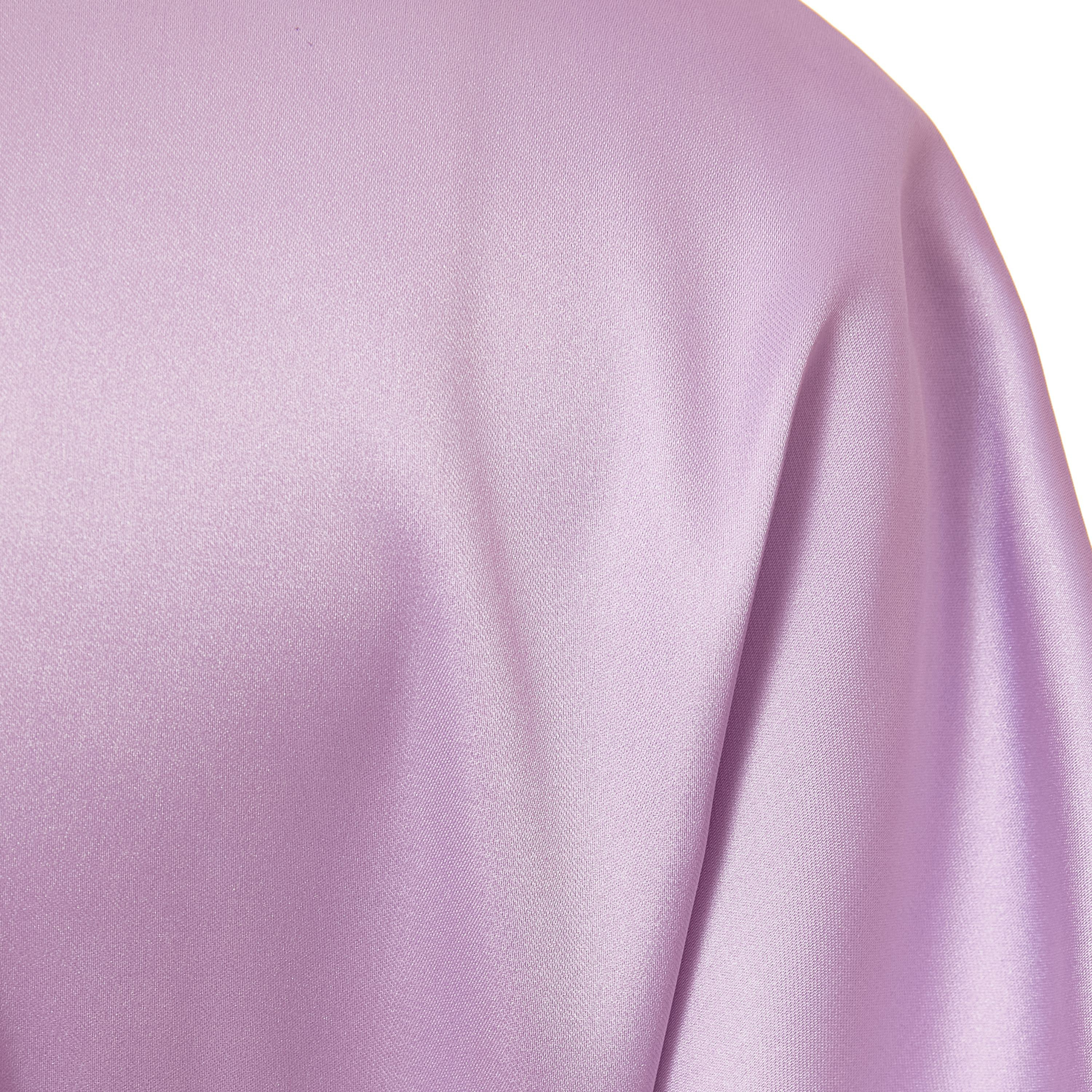 فستان ساتان أرجواني بأكمام واحدة غير متماثلة للنساء من كويز-women-clothing-dresses-image-4