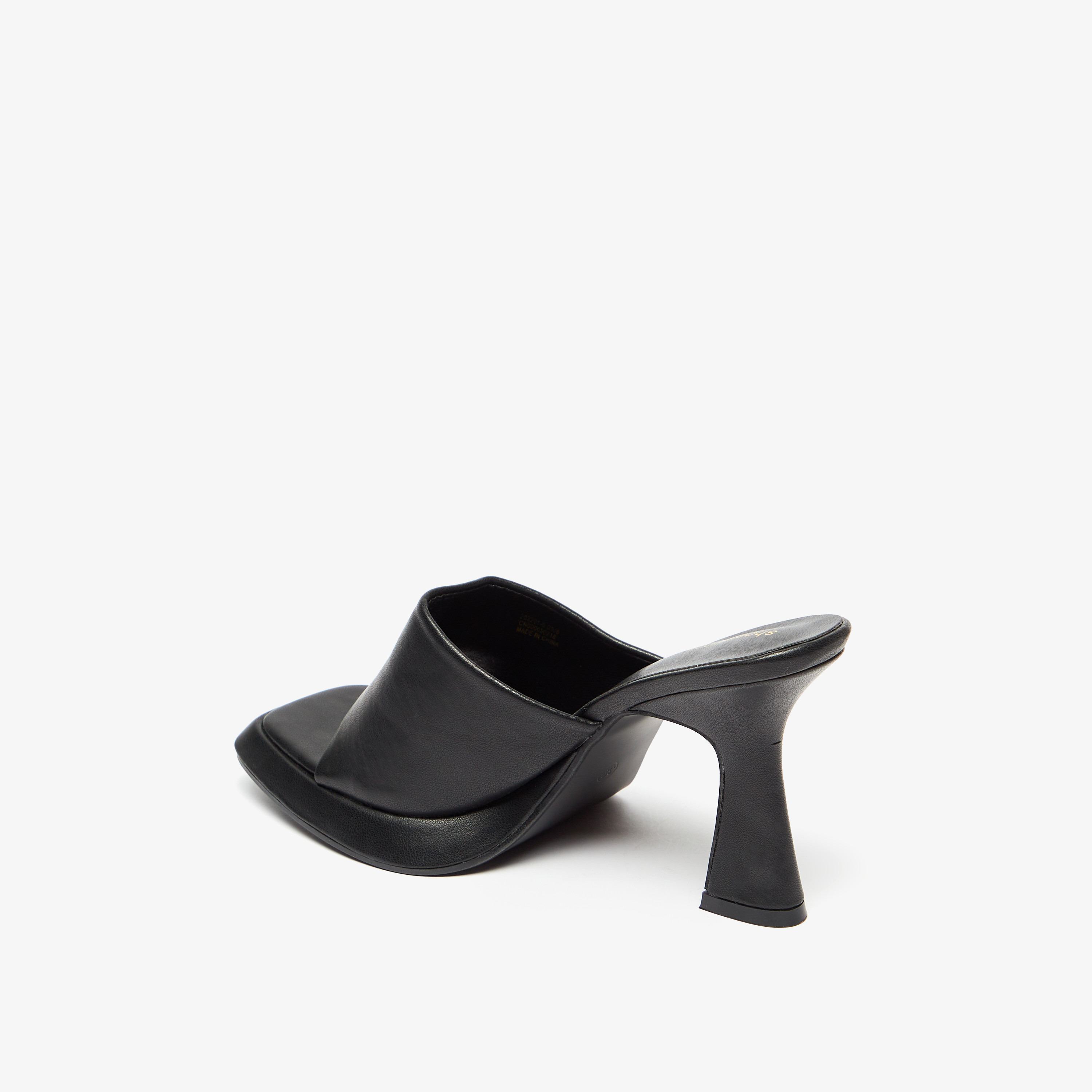 Solid Slip-On Block Heels Sandals-women-shoes-heels-image-2