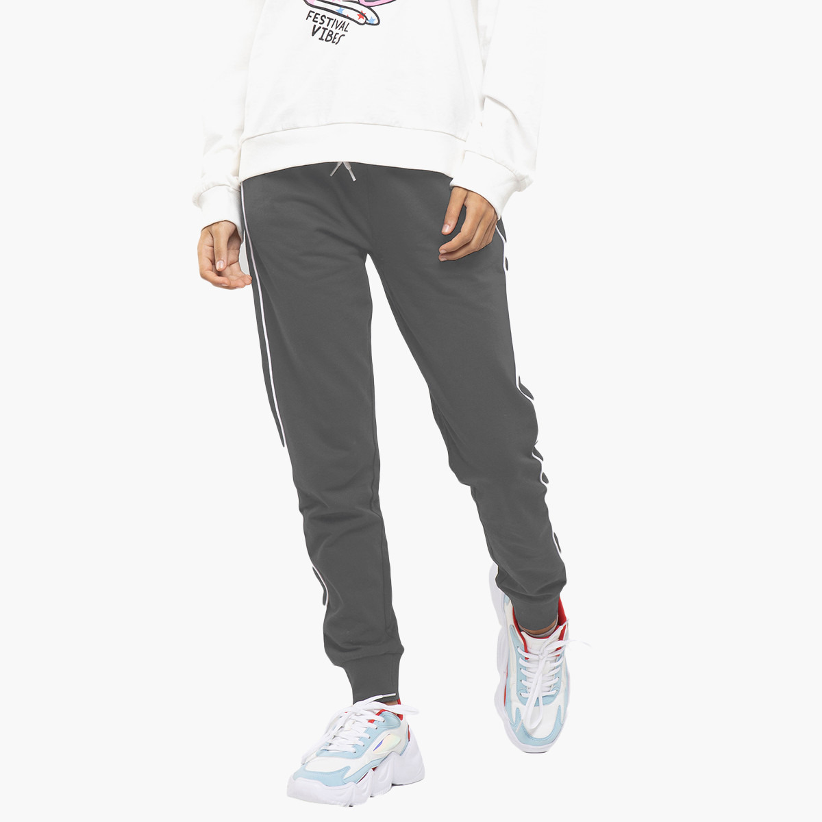 BlueAge Women Solid Drawstring Jogger-women-clothing-bottoms-joggers-image-1