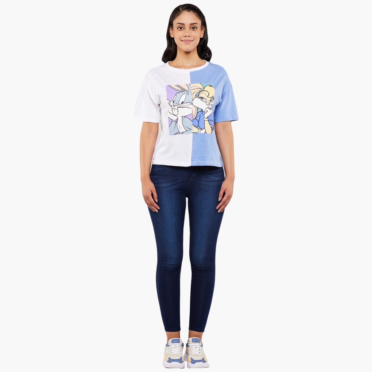 BlueAge Women Bugs Bunny Character Loungewear T-Shirt-women-clothing-nightwear-pyjamas-tops-image-6