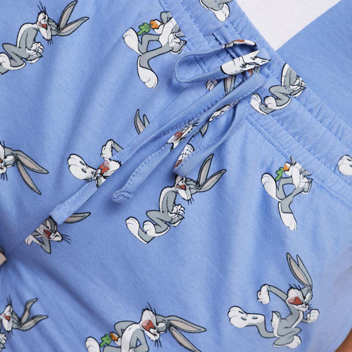 بلوايج أزرق السراويل القصيرة-women-clothing-nightwear-pyjamas-longsets-image-2