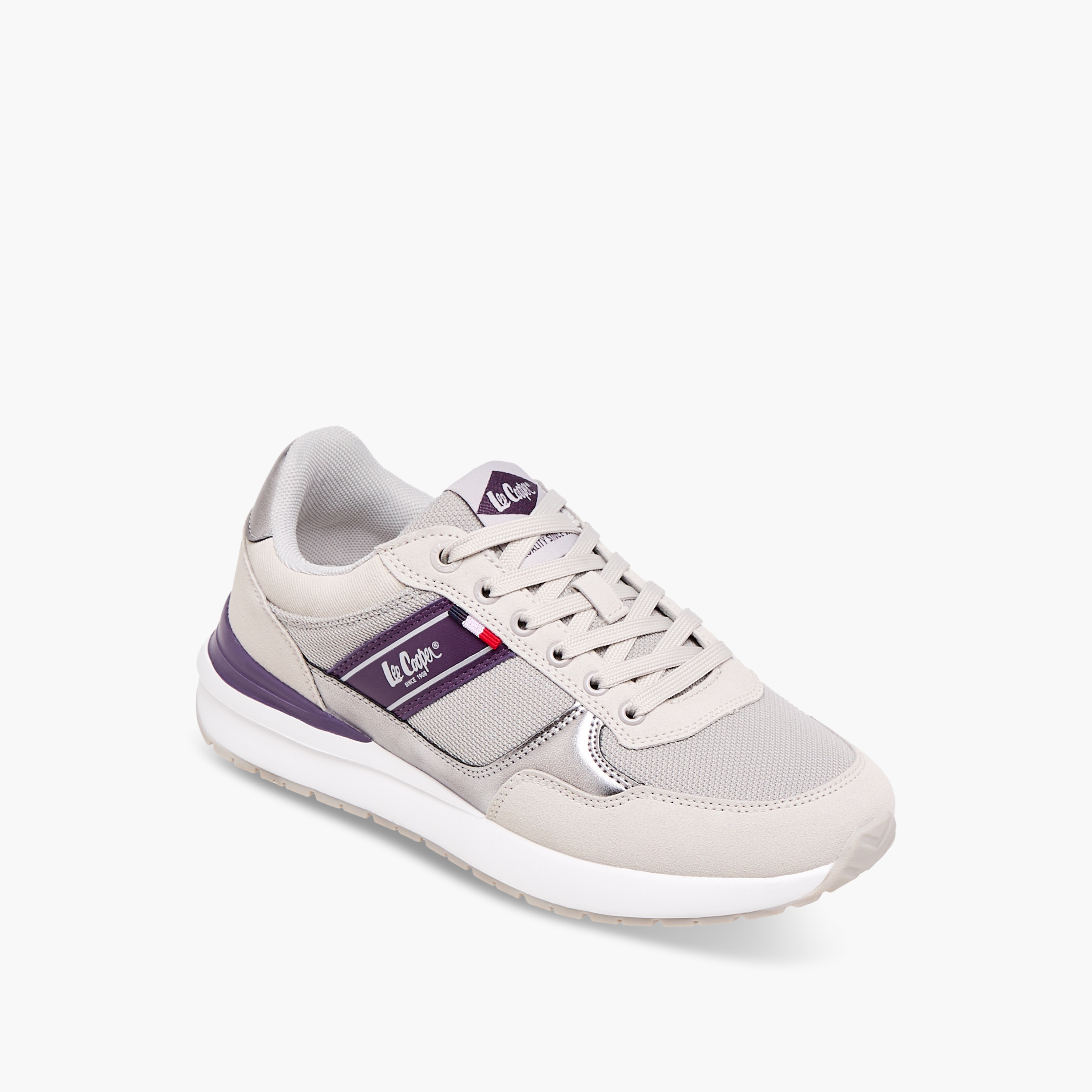حذاء سنيكرز برباط إغلاق وطبعات شعار للنساء من لي كوبر-women-shoes-sneakers-image-3