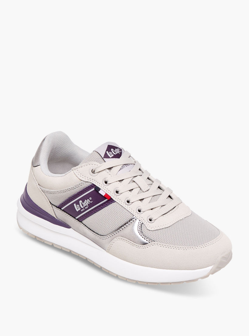 حذاء سنيكرز برباط إغلاق وطبعات شعار للنساء من لي كوبر-women-shoes-sneakers-image-3