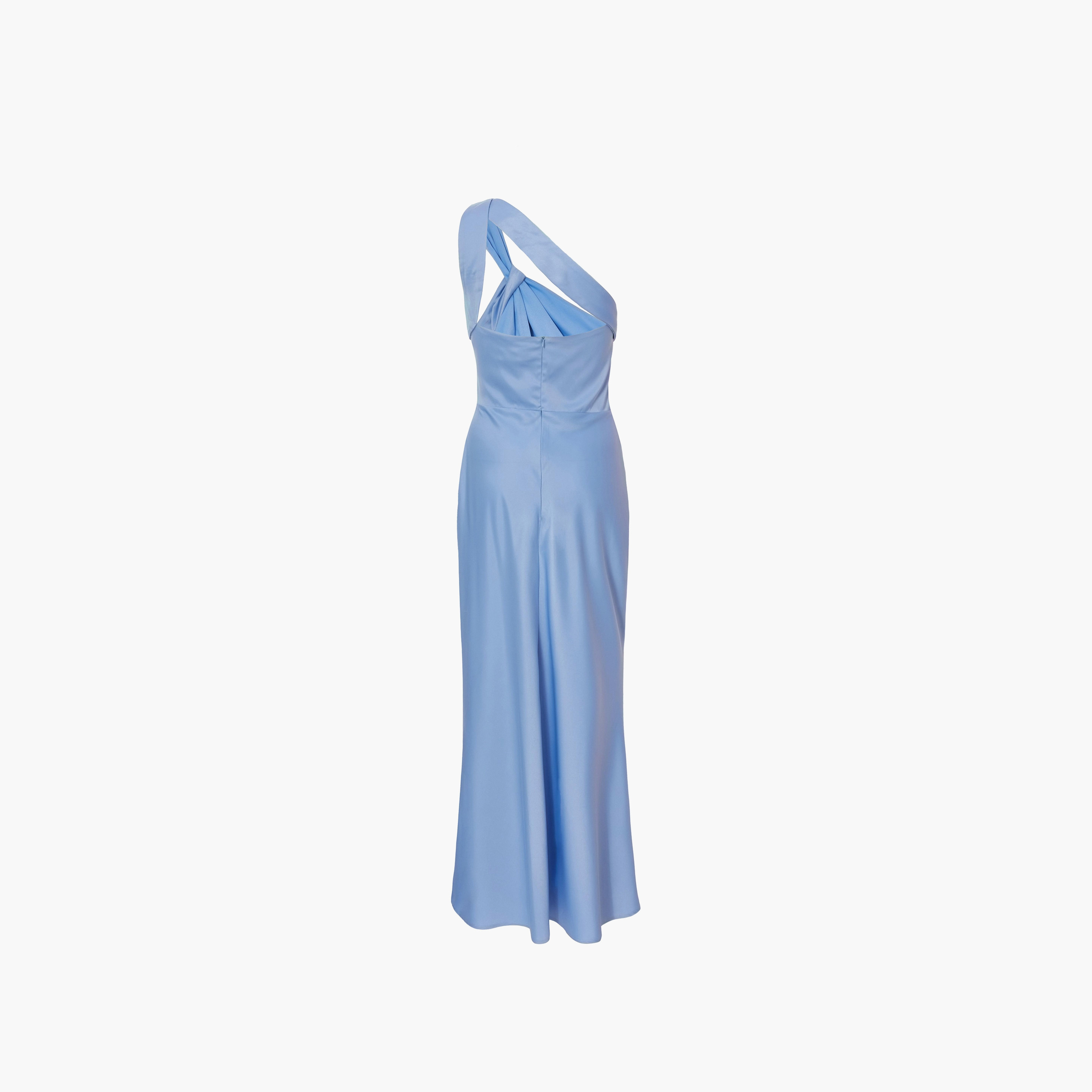 Quiz One Shoulder Slip Blue Women's Maxi Dress-women-clothing-dresses-image-6