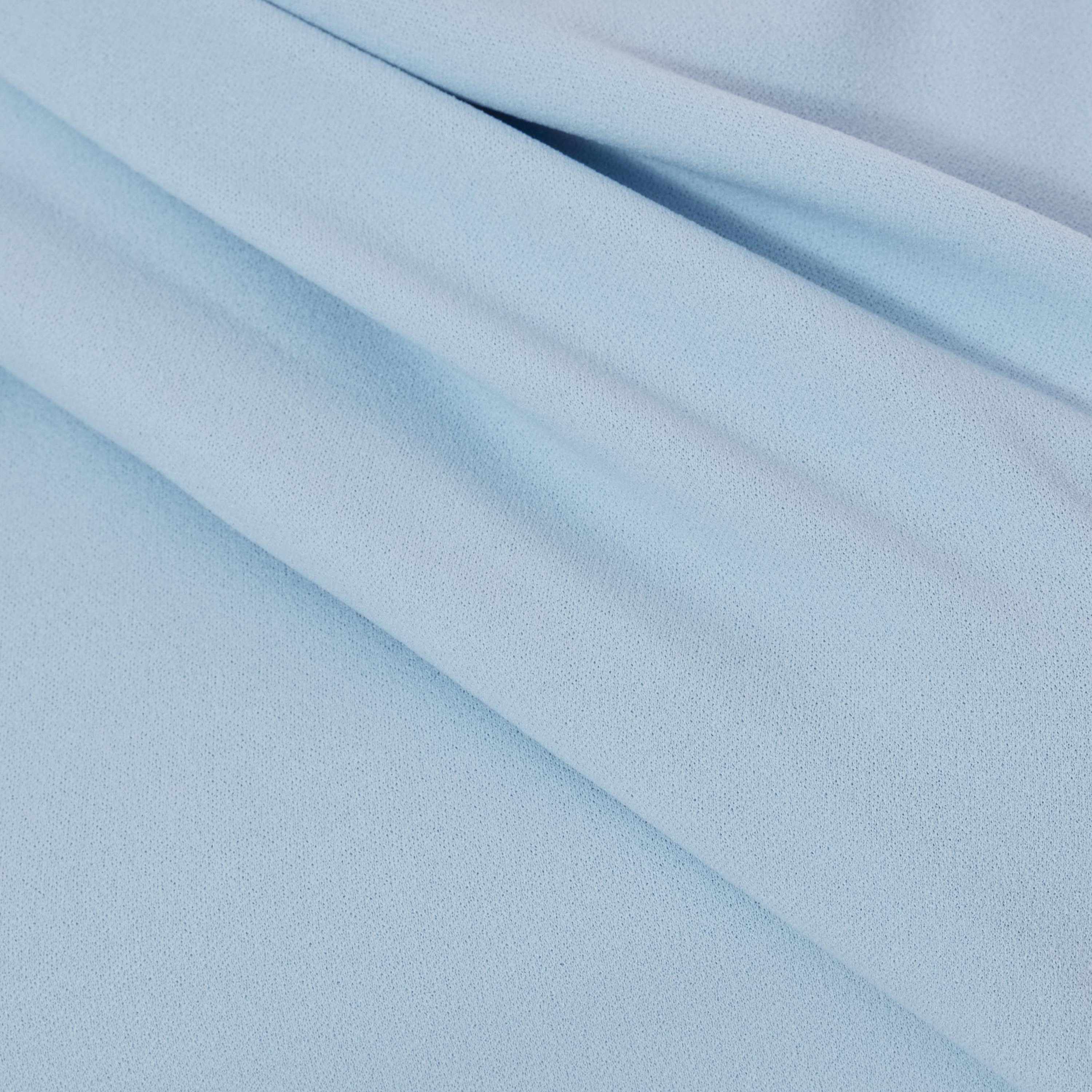 Quiz Pale Blue Suba Crepe High Neck Bodycon Women's Maxi Dress-women-clothing-dresses-image-4