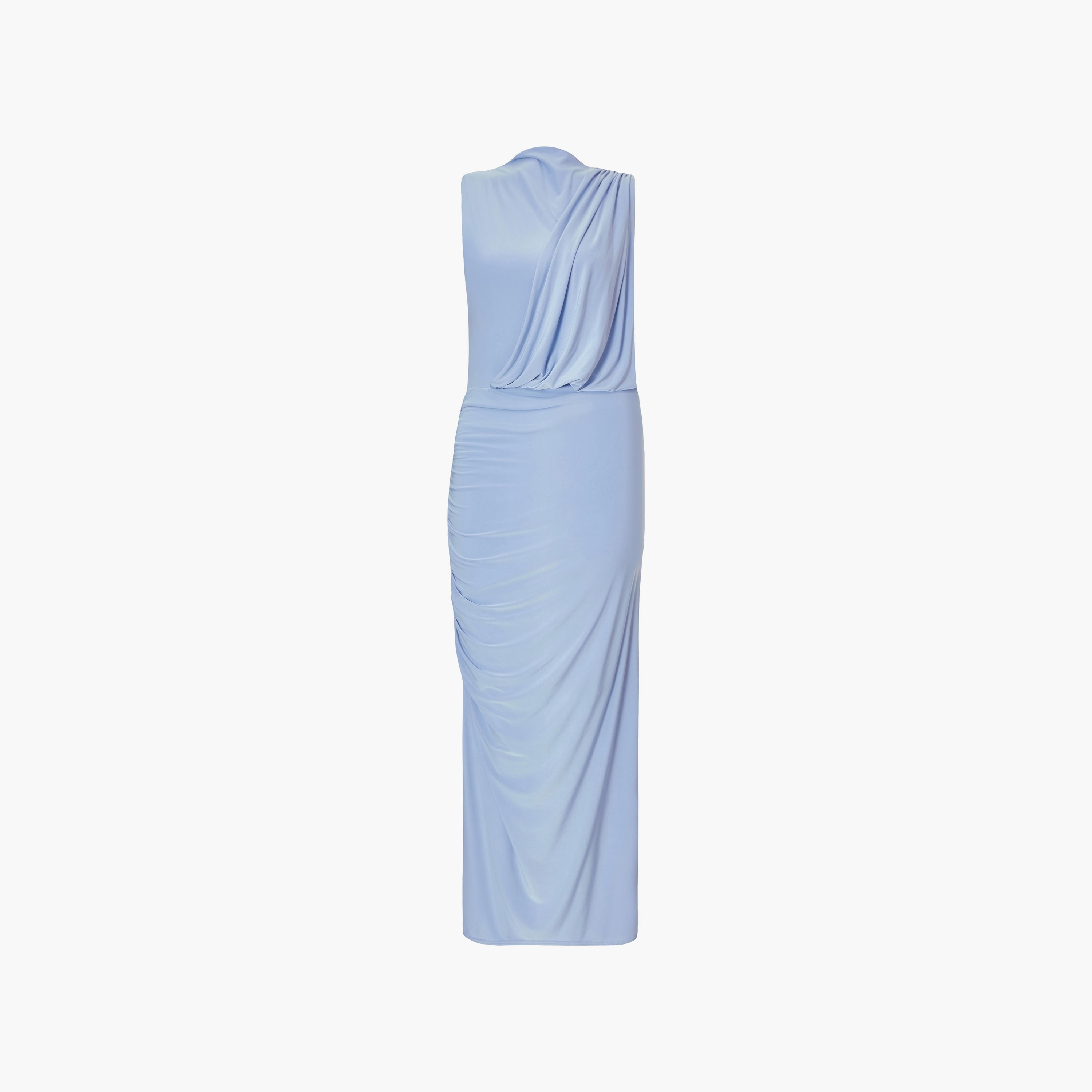 فستان طويل ضيق بكتف مكشوف من Quiz-women-clothing-dresses-image-5