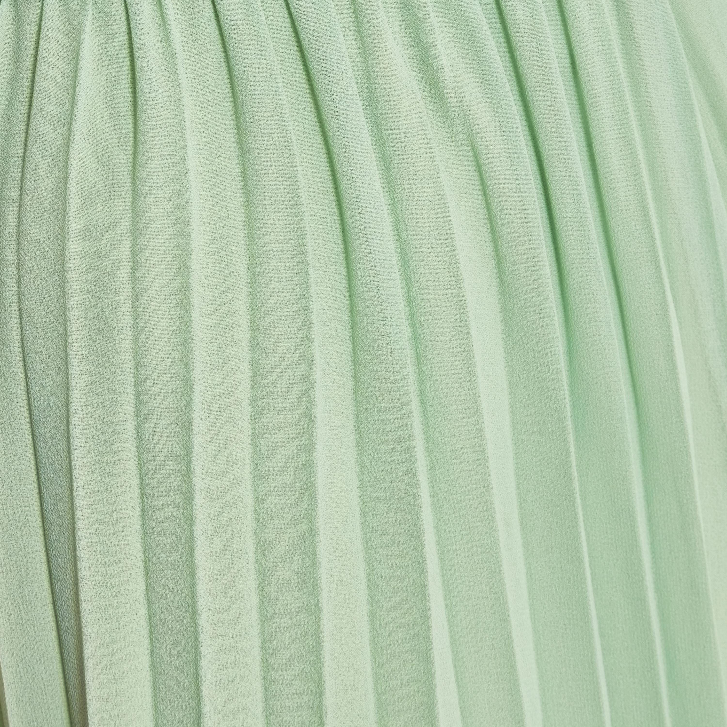 Quiz Pleated Chiffon Halter Neck Women's Jumpsuit-women-clothing-jumpsuits-image-4