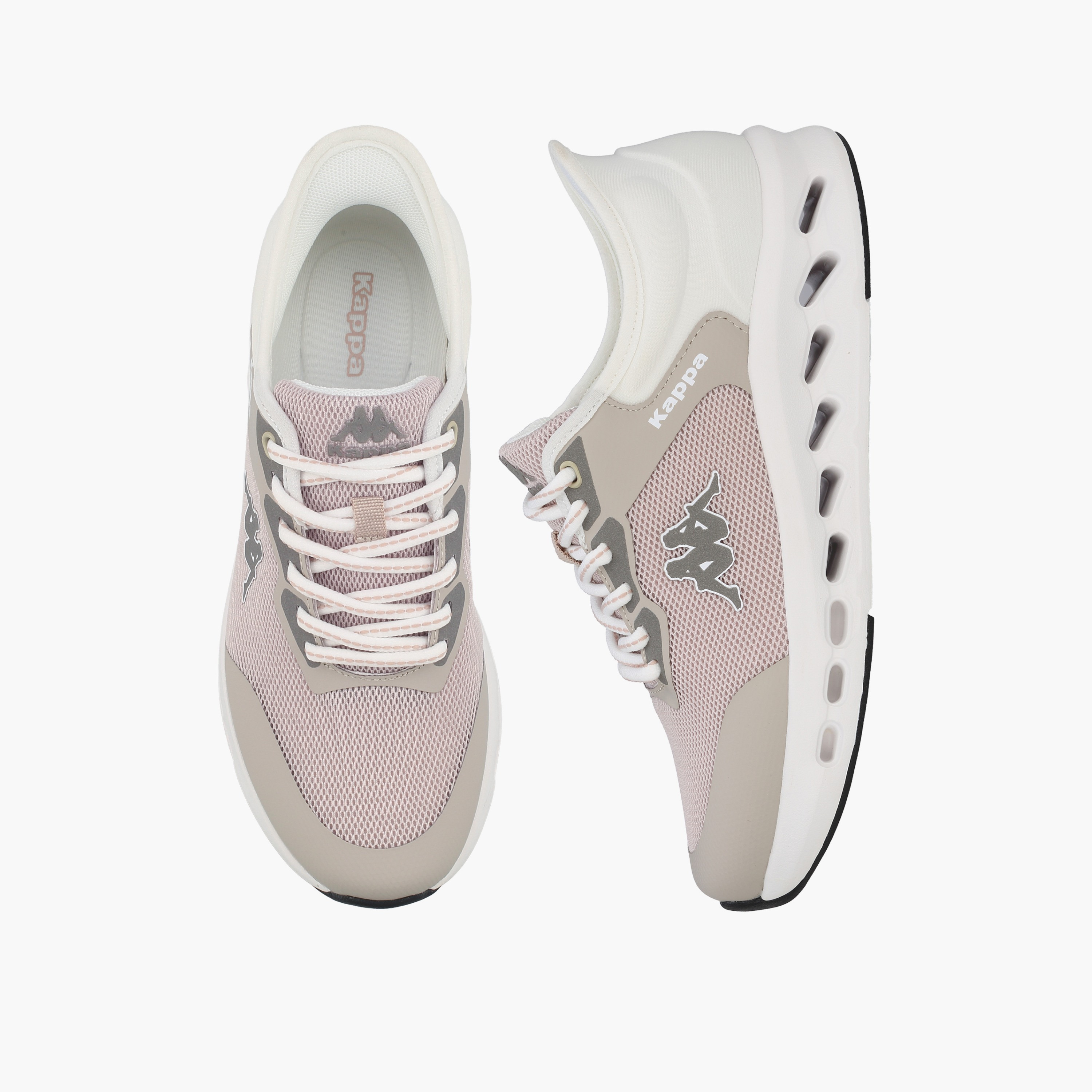 Kappa Women Logo Lace-Up Sports Shoes-sports-women-shoes-image-1