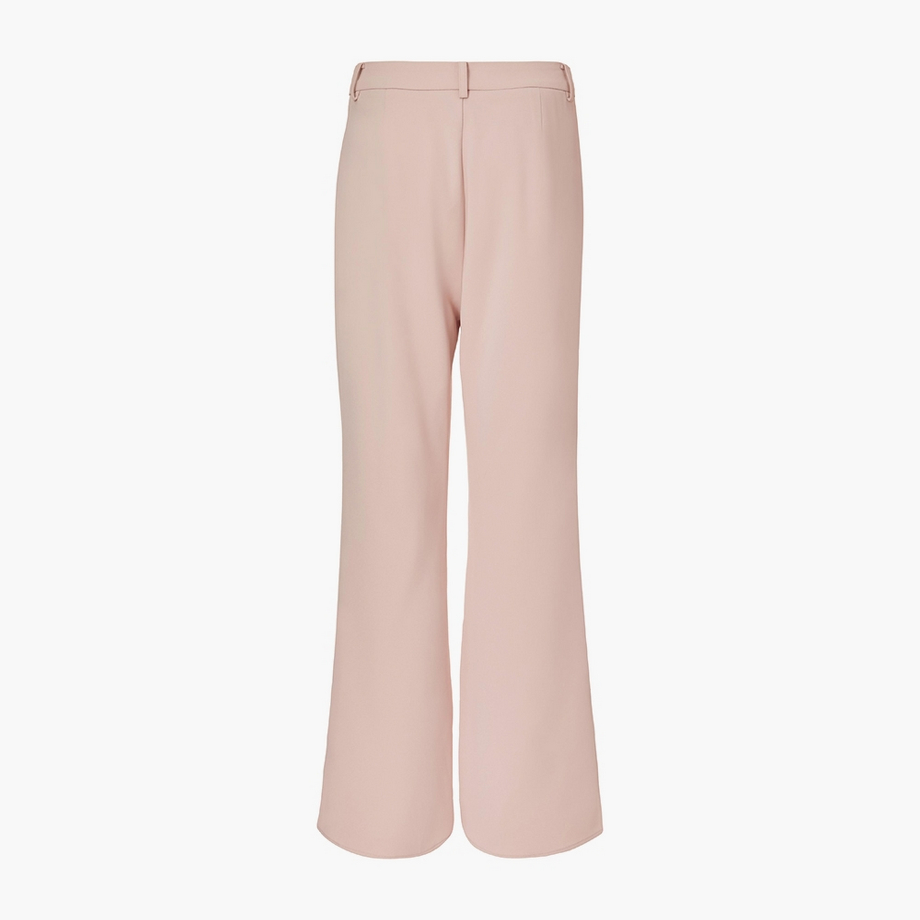 بنطلون نسائي وردي بقصة مستقيمة من كويز.-women-clothing-bottoms-trousers-image-5