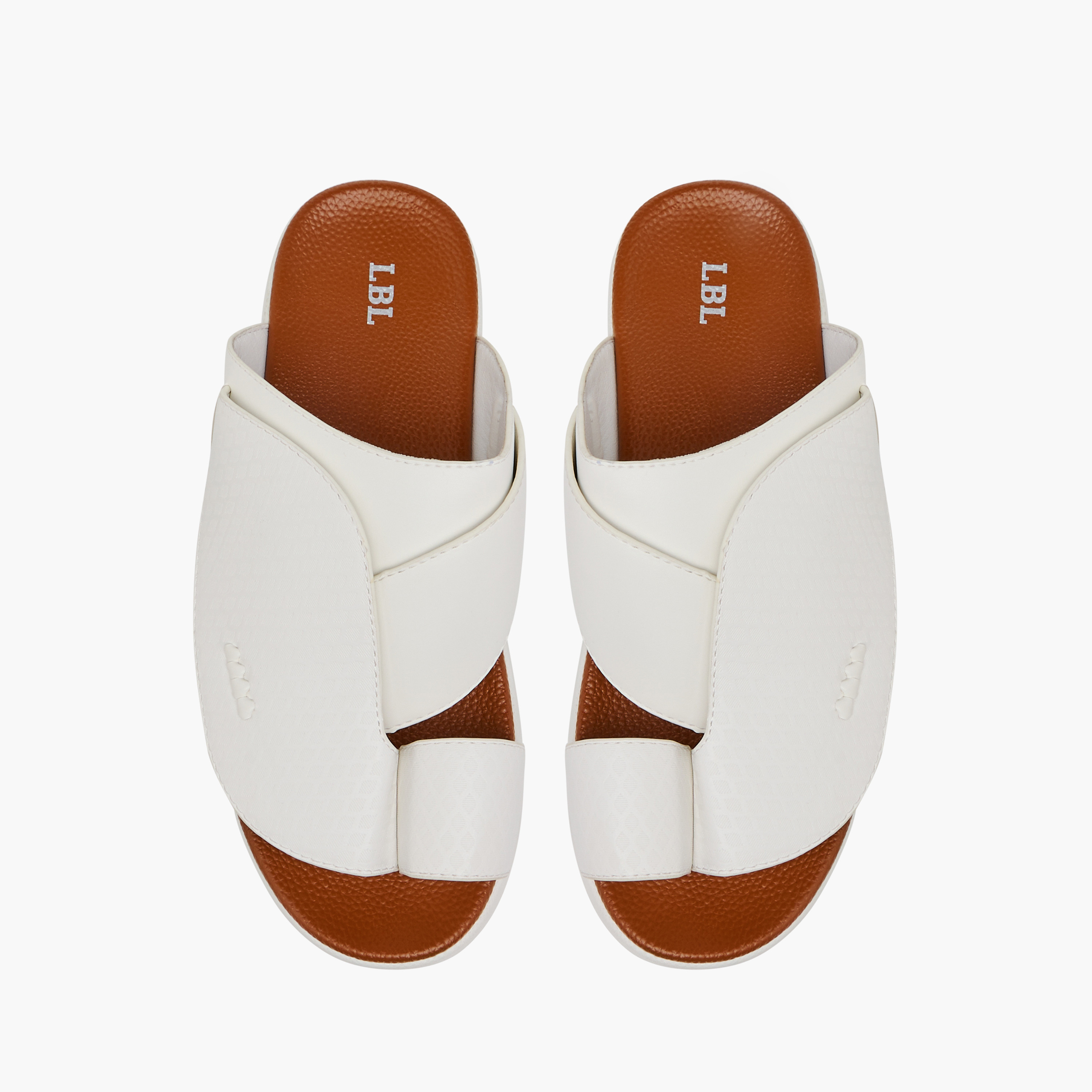 LBL by Shoexpress Textured Slip-On Comfort Arabic Sandals with Toe Loop Detail-men-shoes-sandals-image-1