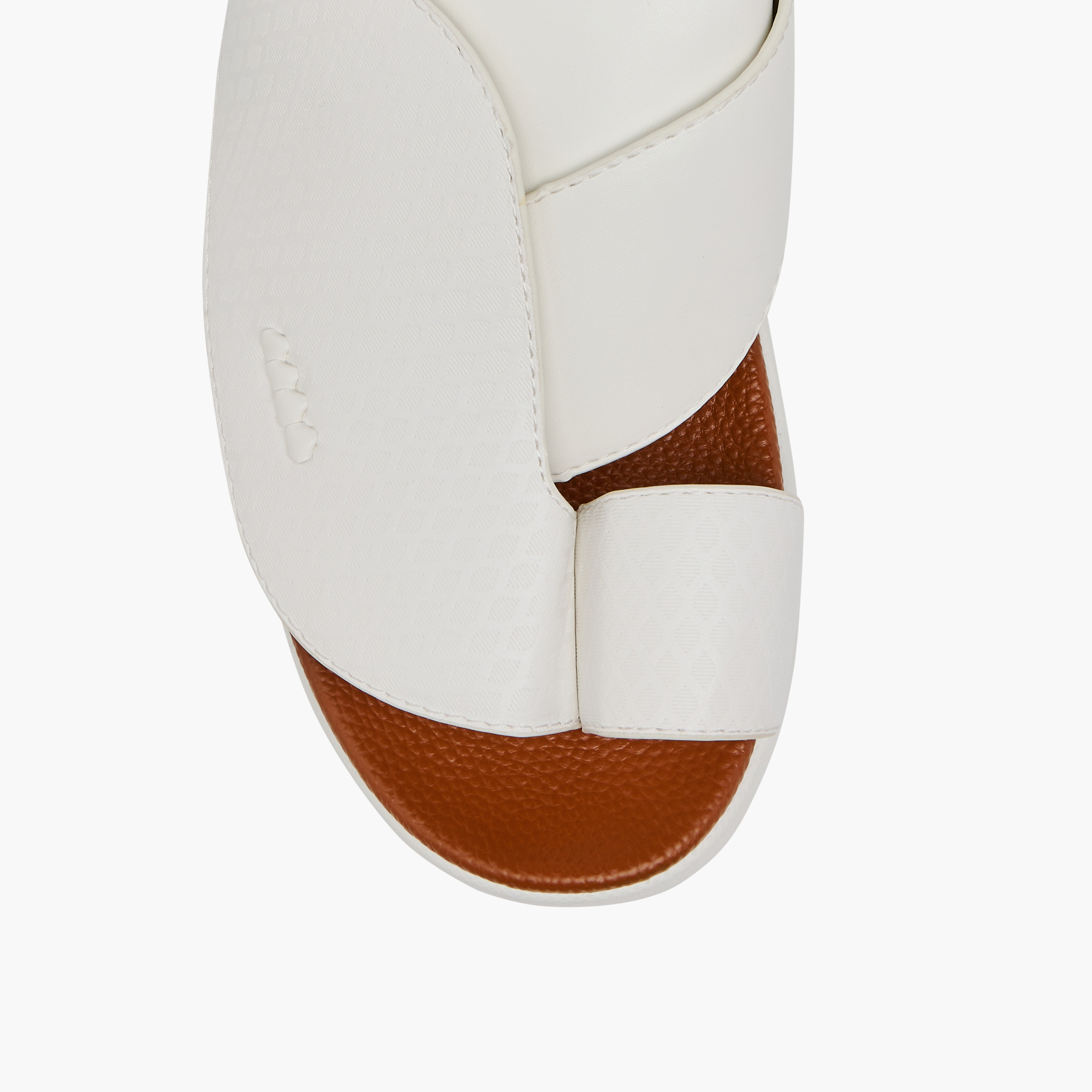 LBL by Shoexpress Textured Slip-On Comfort Arabic Sandals with Toe Loop Detail-men-shoes-sandals-image-3