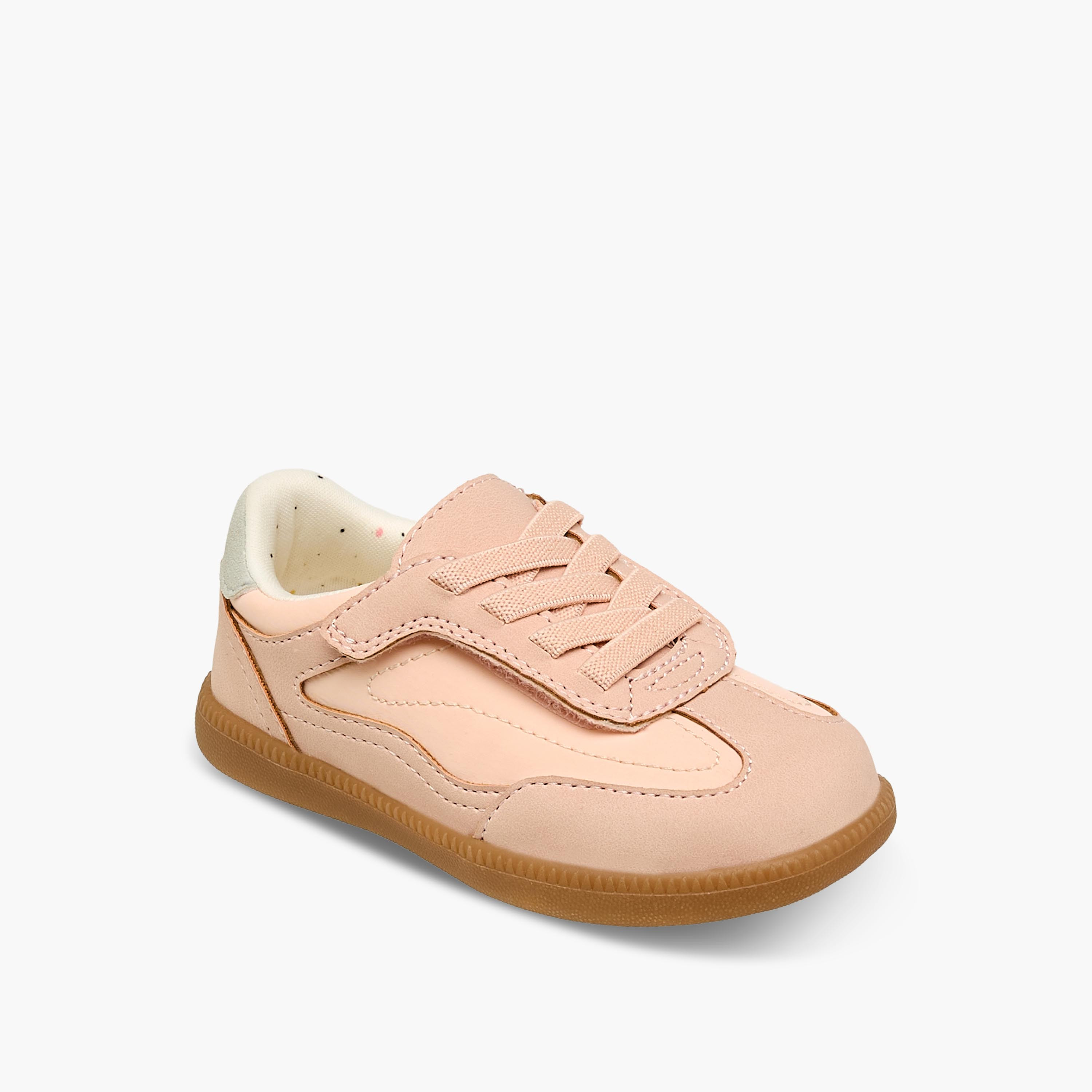 Barefeet Girls Hook & Loop Ankle Sneakers-girls-shoes-sneakers-image-2