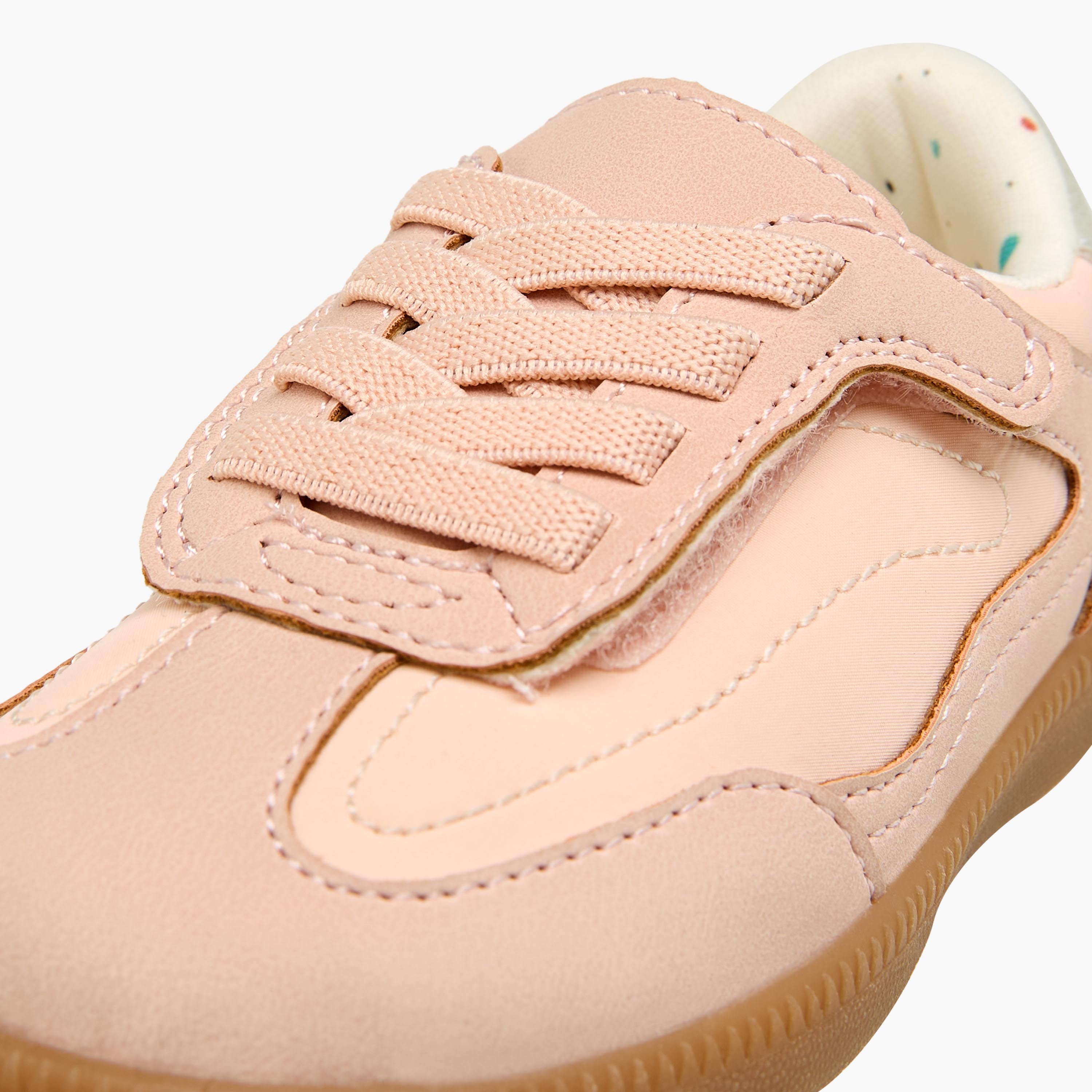 Barefeet Girls Hook & Loop Ankle Sneakers-girls-shoes-sneakers-image-4