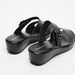 Le Confort Slip-On Slide Sandals with Buckle Detail-Women%27s Flat Sandals-thumbnail-3