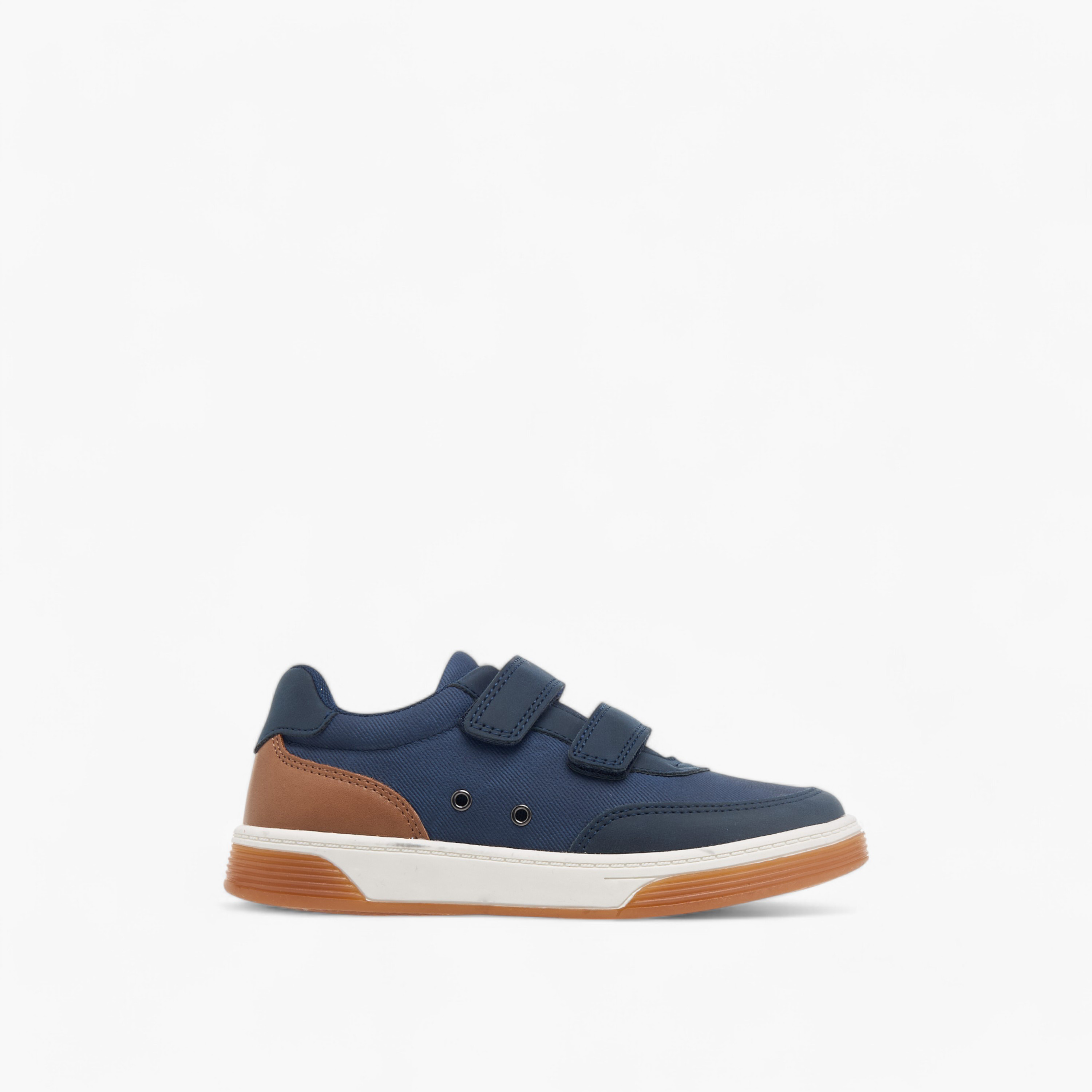 حذاء سنيكرز قوالب ملونة بشريط إغلاق لاصق من جونيورز-boys-shoes-sneakers-image-3