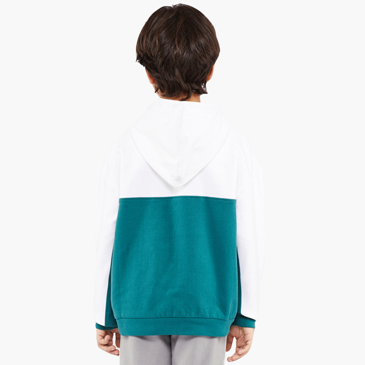 Blueage Boys Colour Blocking Front Zipper Hooded Sweatshirt-baby-boys-clothing-shirts-image-5
