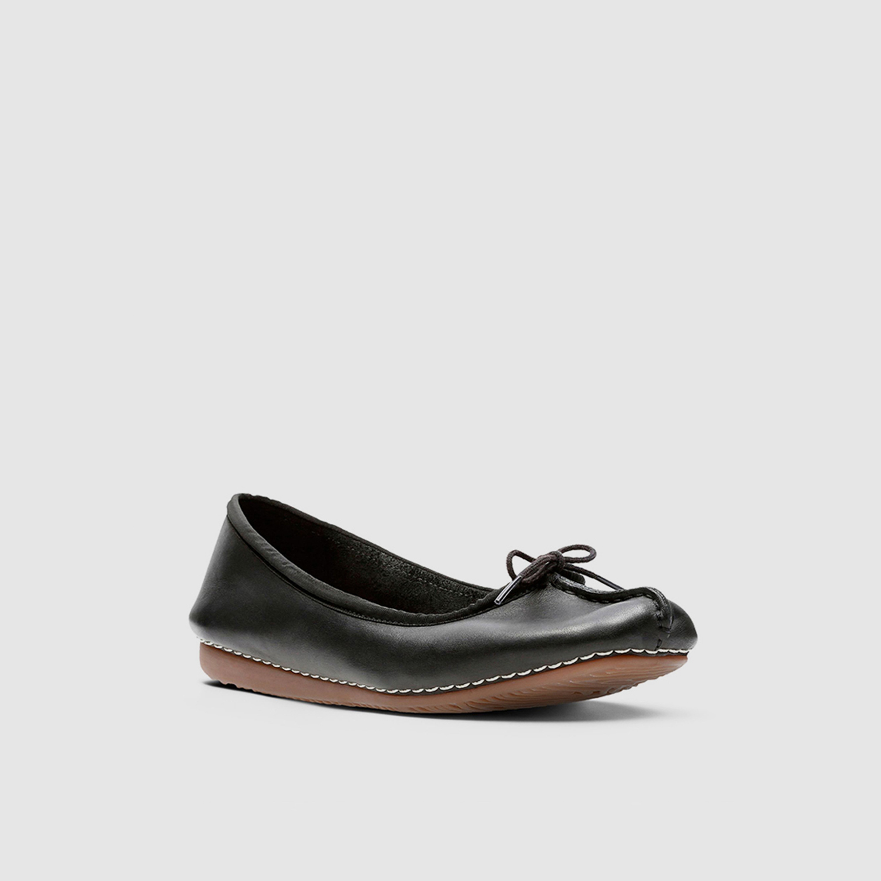 Clarks Women's Slip-On Freckle Ice Flat Square Toe Ballerinas | 20352929-women-shoes-ballerinas-image-1